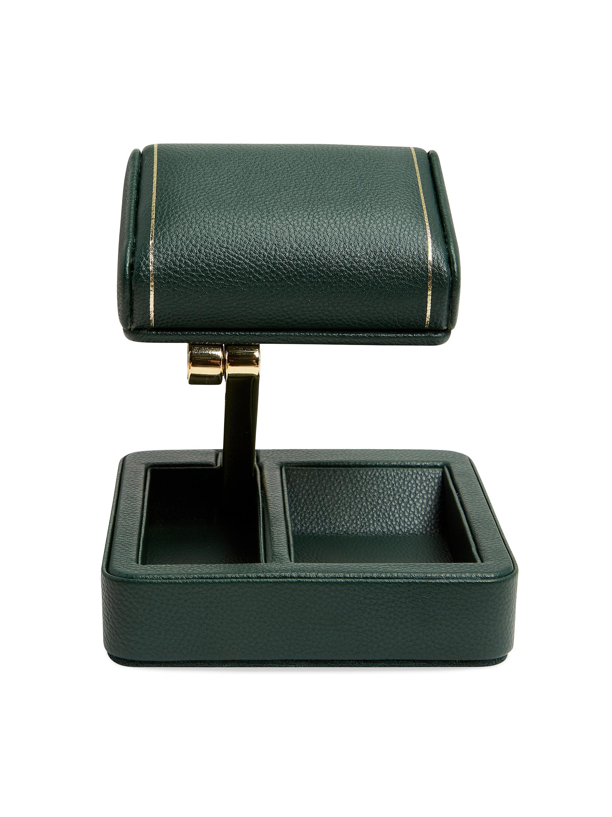 Wolf British Racing Travel Watch Stand - Black