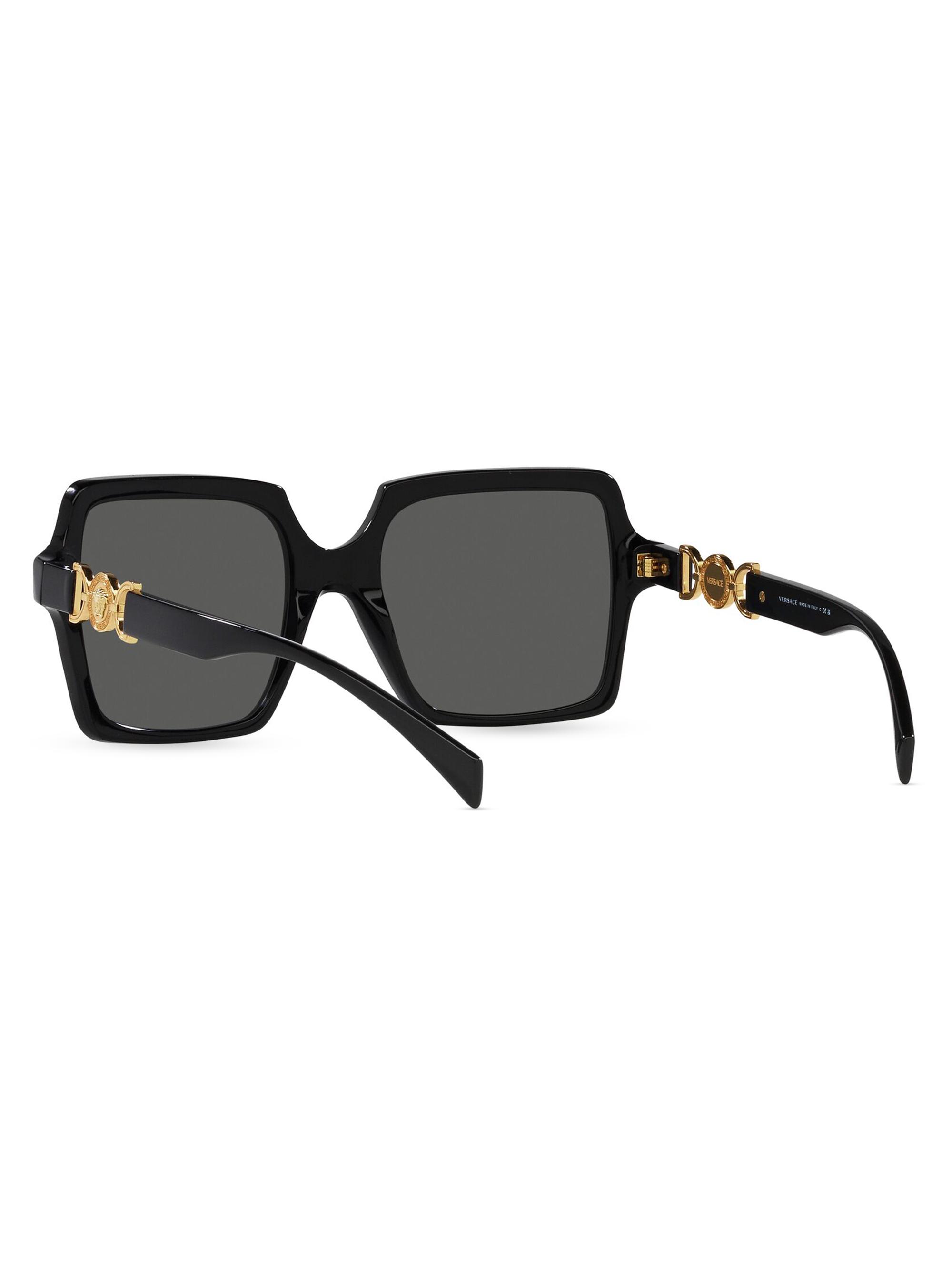 Versace 55MM Oversized Square Sunglasses | Saks Fifth Avenue