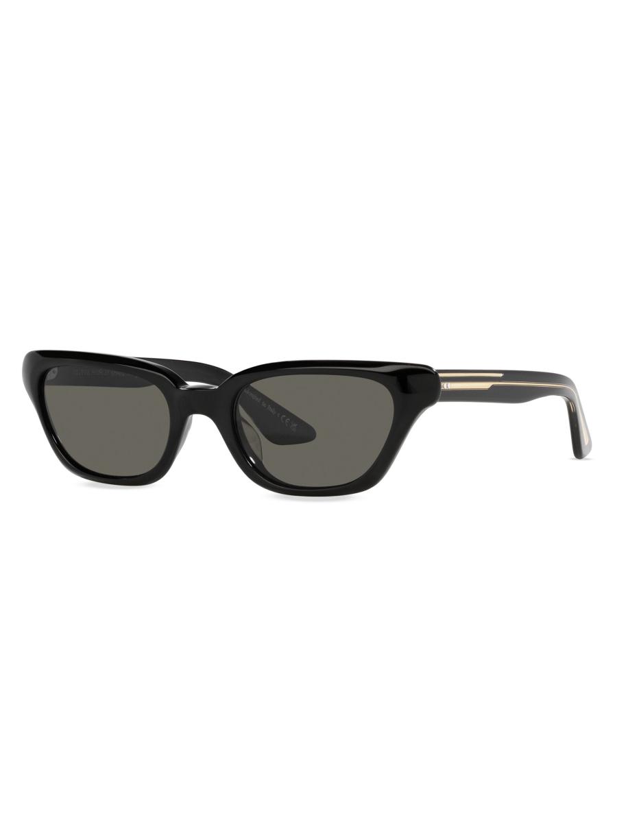 Khaite x Oliver Peoples Oliver Peoples 1983C 52MM Geometric Sunglasses | Saks Fifth Avenue