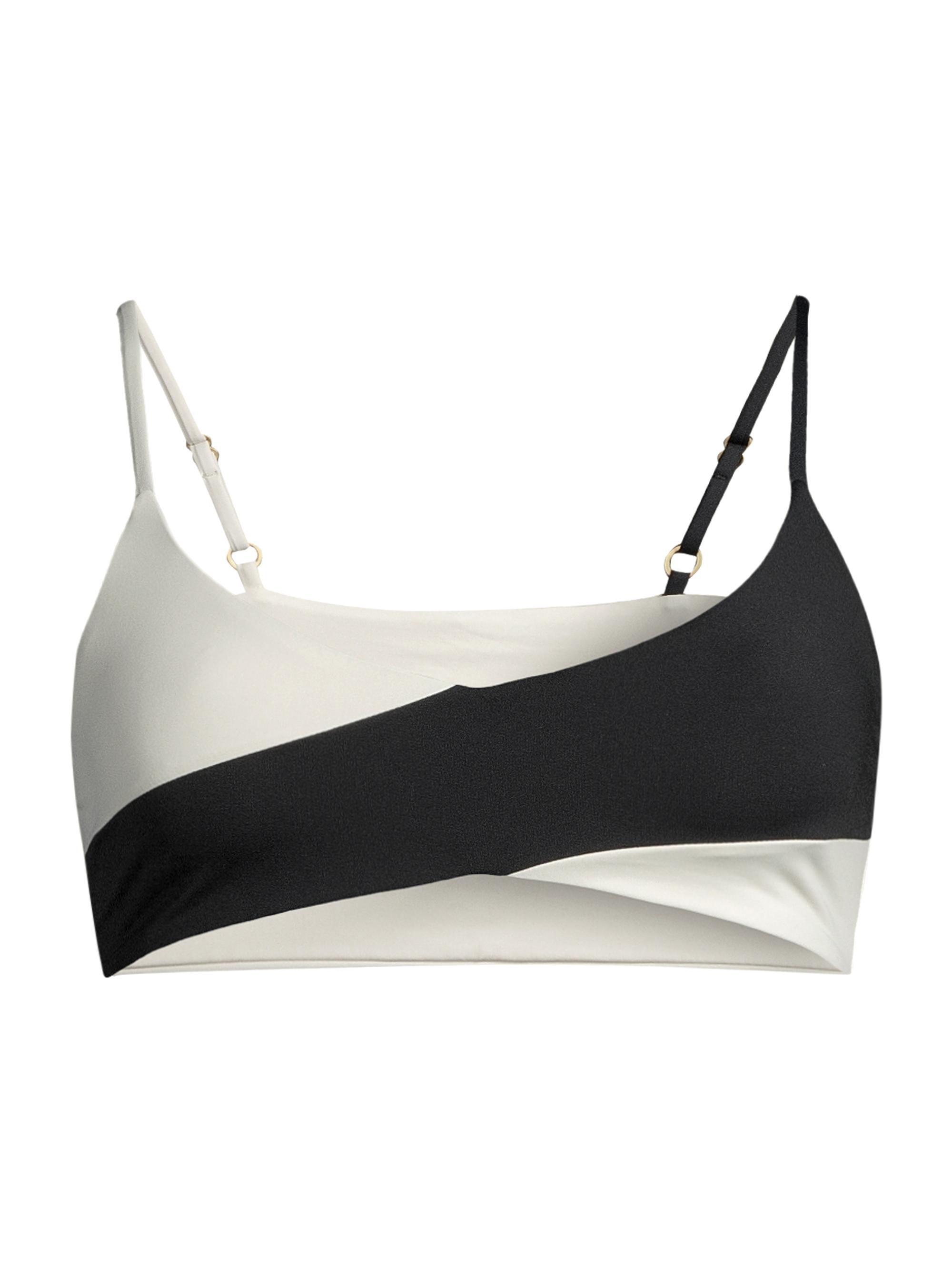 LSpace Women's High Tide Bralette Bikini Top - Black Cream