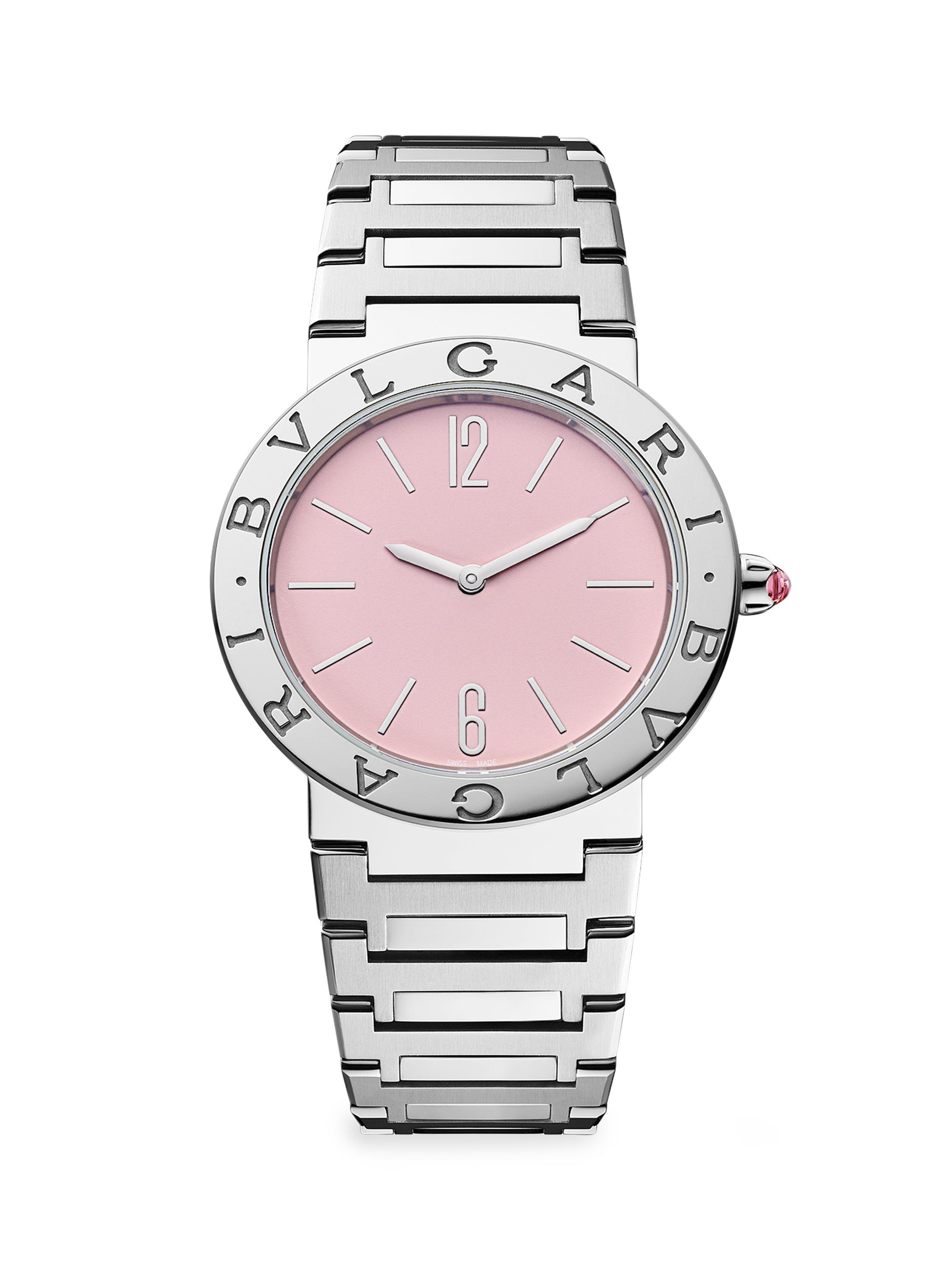 BVLGARI Women's   Stainless Steel Bracelet Watch - Steel