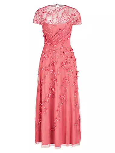 Leona Sequin-Embellished Midi-Dress