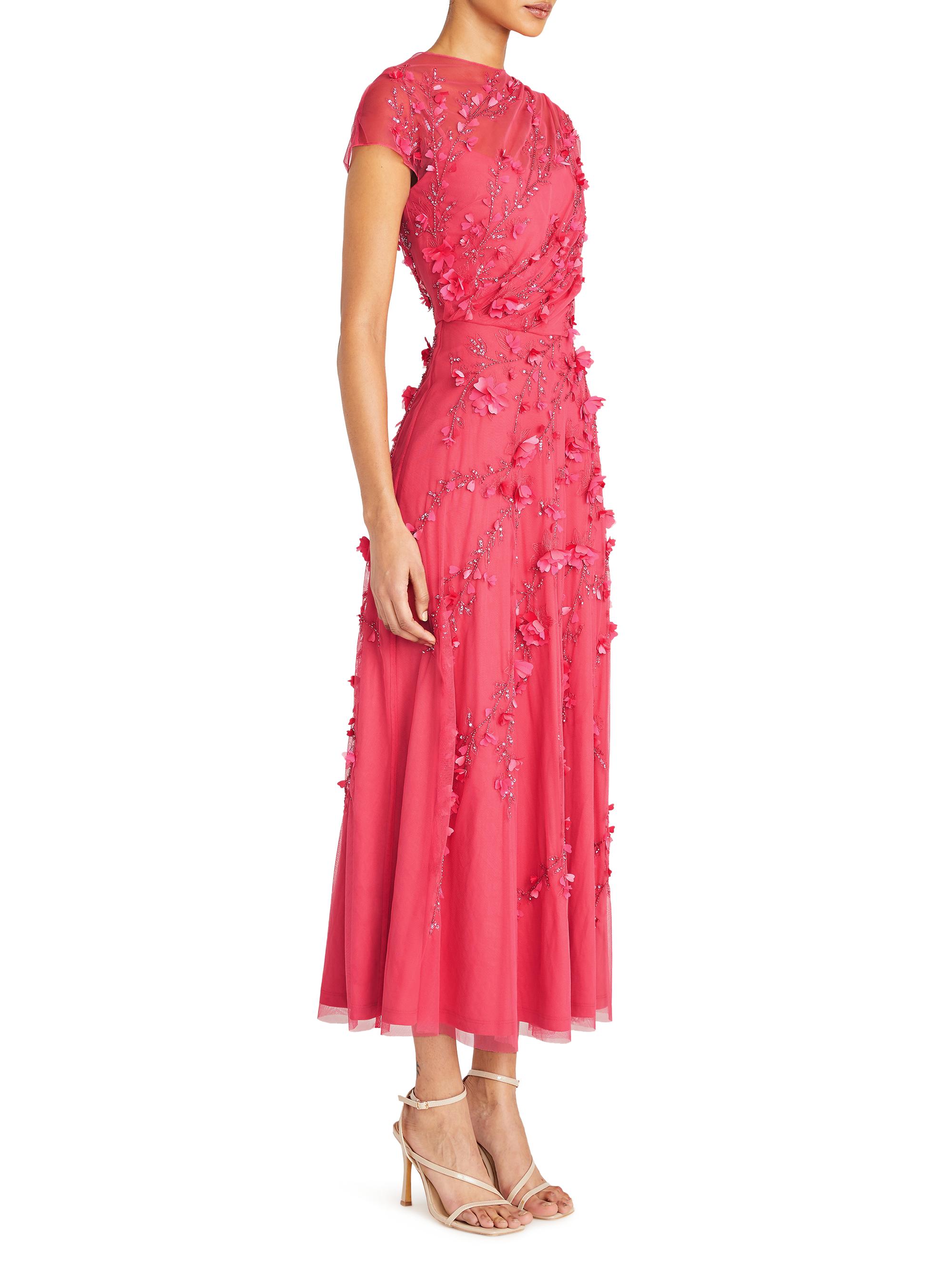 knee length dresses for ladies Leona Midi Dress - Peacock Green main image 1