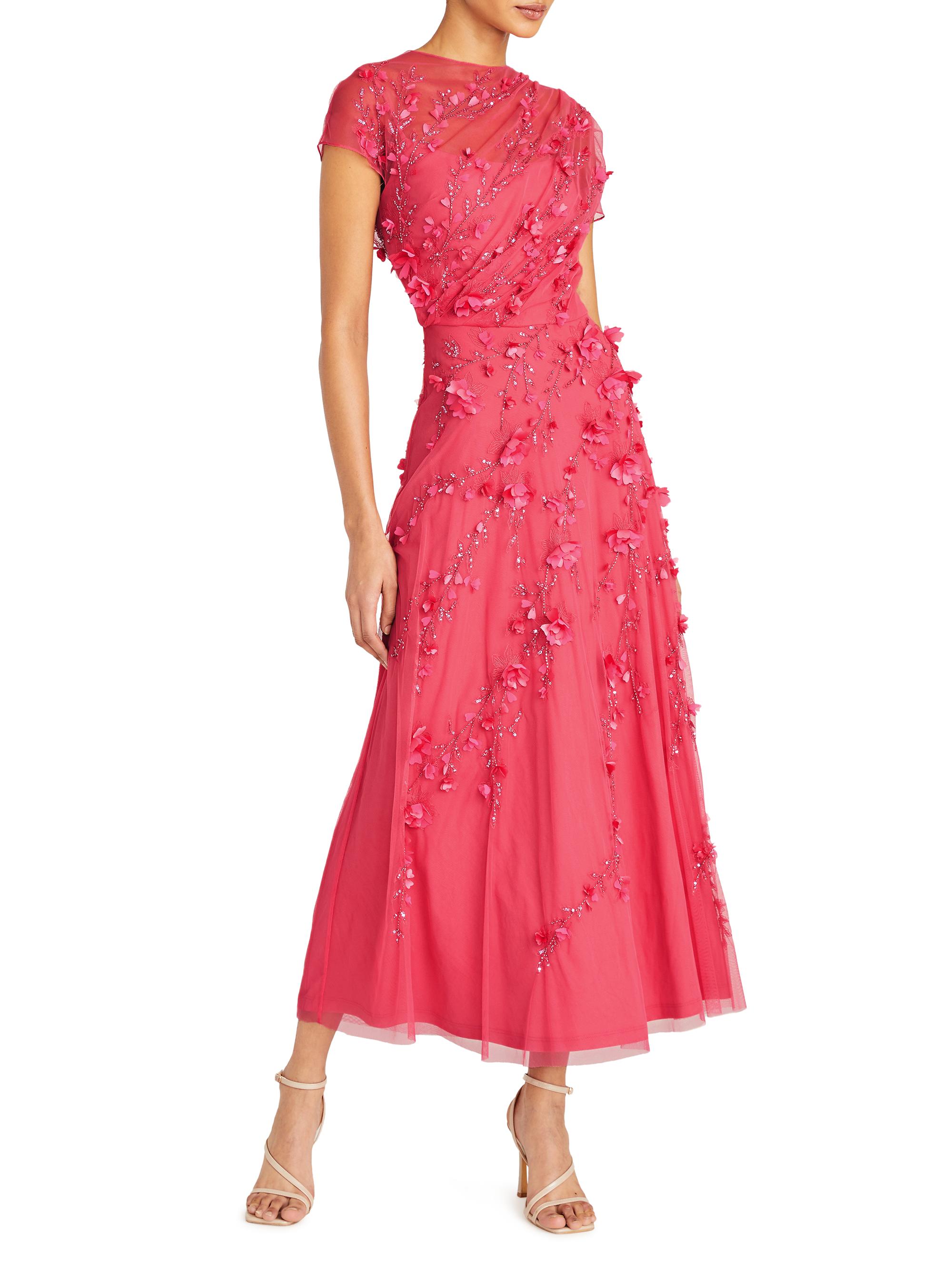 knee length dresses for ladies Anya Petal Midi Dress main image 1