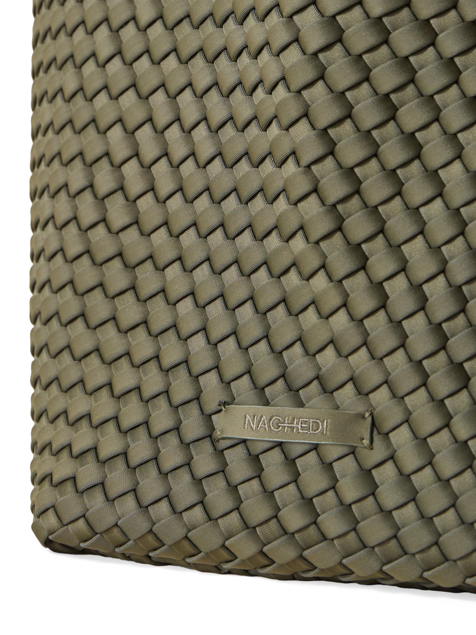 Naghedi Women's St. Barths  Tote Bag - Olive | Thumbnail 4