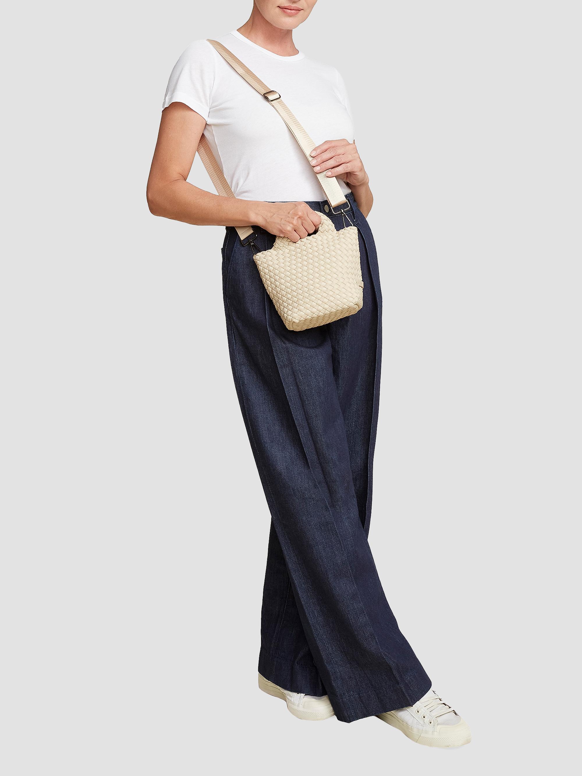 Naghedi Women's St. Barths Petit Tote Bag - Ecru | Thumbnail 2