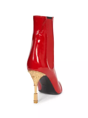 Flat Ankle Boots SANTONI Woman color Red