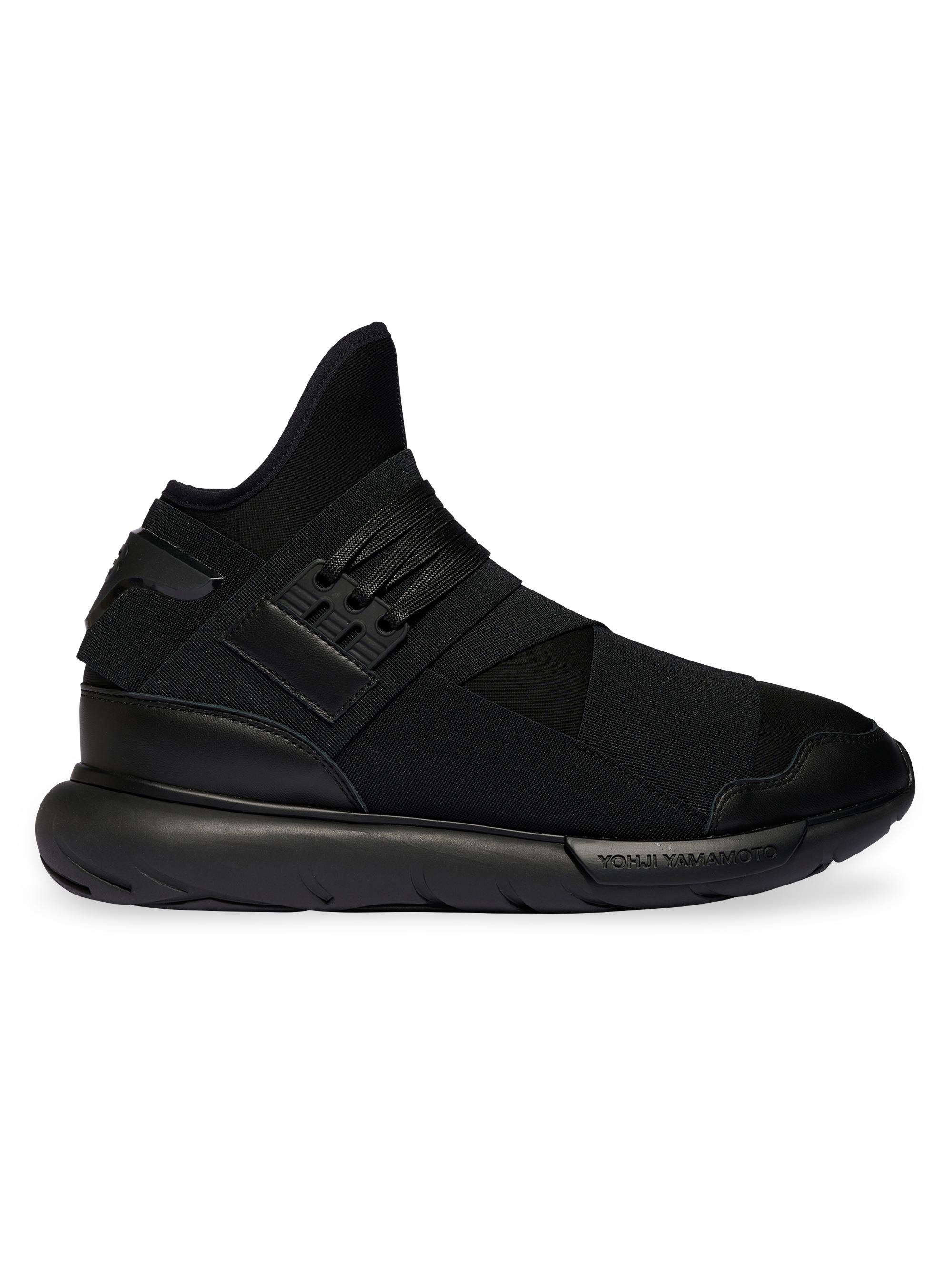 adidas Y-3 Qasa Textile & Leather High-Top Sneakers | Saks Fifth
