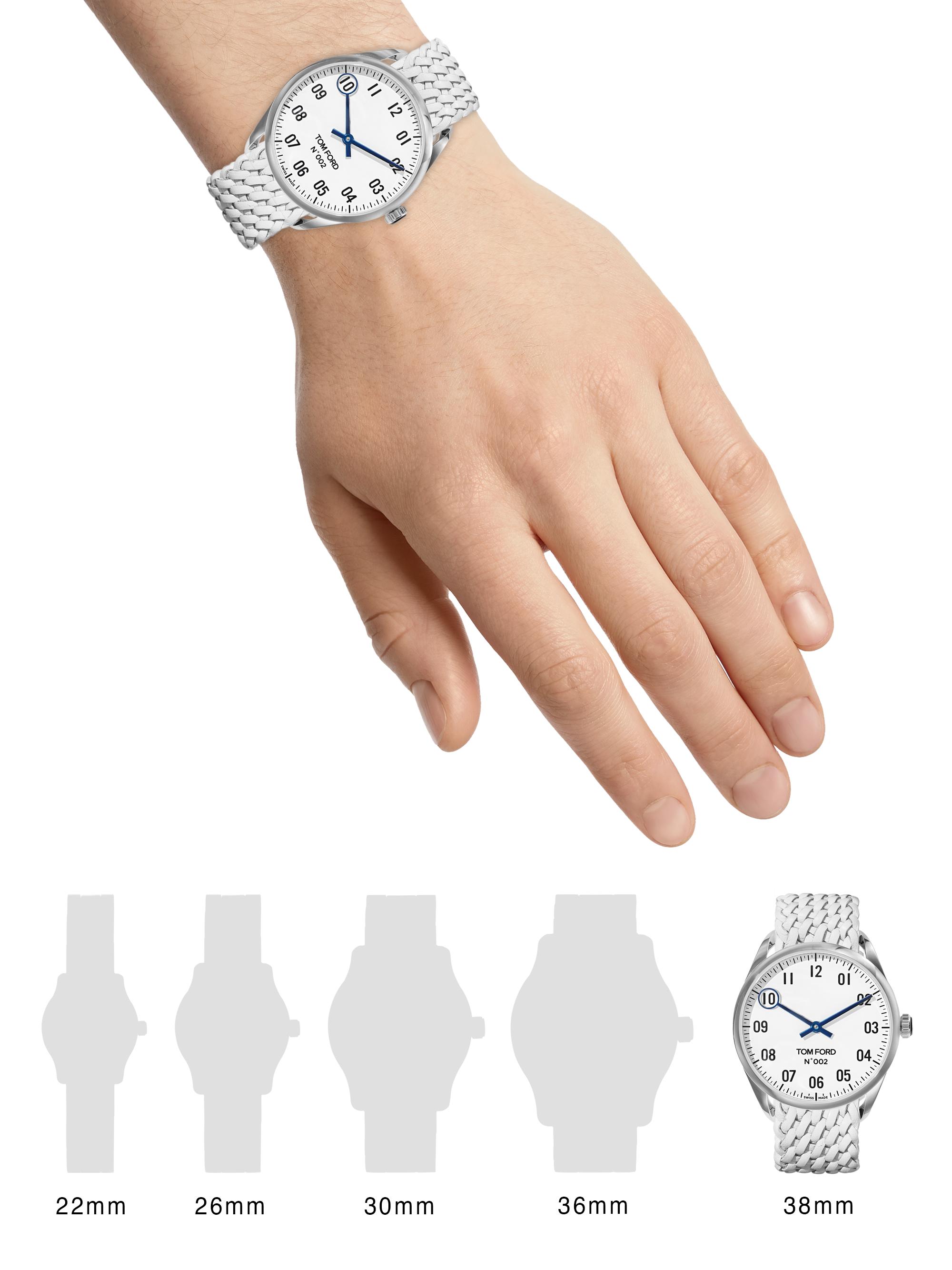 TOM FORD 002 新品 TOM FORD 002 Stainless Steel & Leather Strap Watch | Saks Fifth Avenue