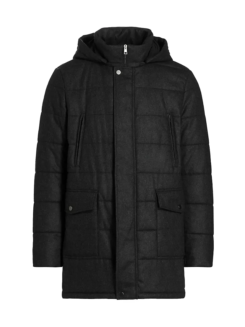 COLLECTION Hooded Puffer Coat
