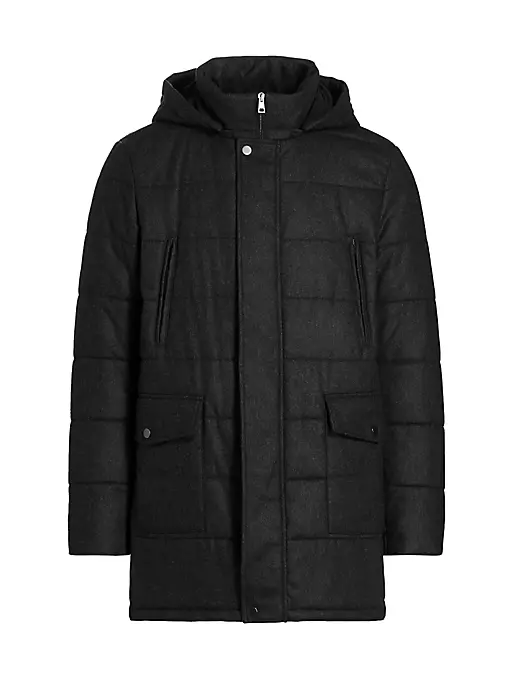 Saks Fifth Avenue - COLLECTION Hooded Puffer Coat