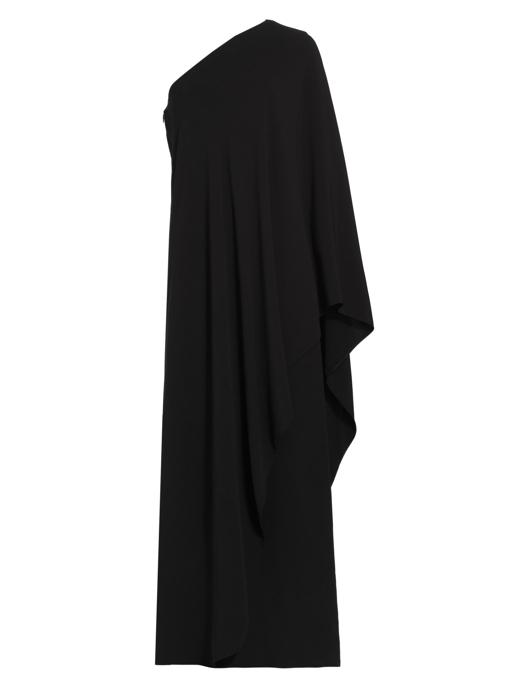 The Row Women's Sparrow Silk One-Shoulder Gown - Black