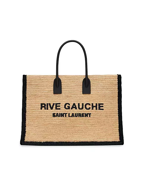 Paris Rive Gauche Black Tote bag