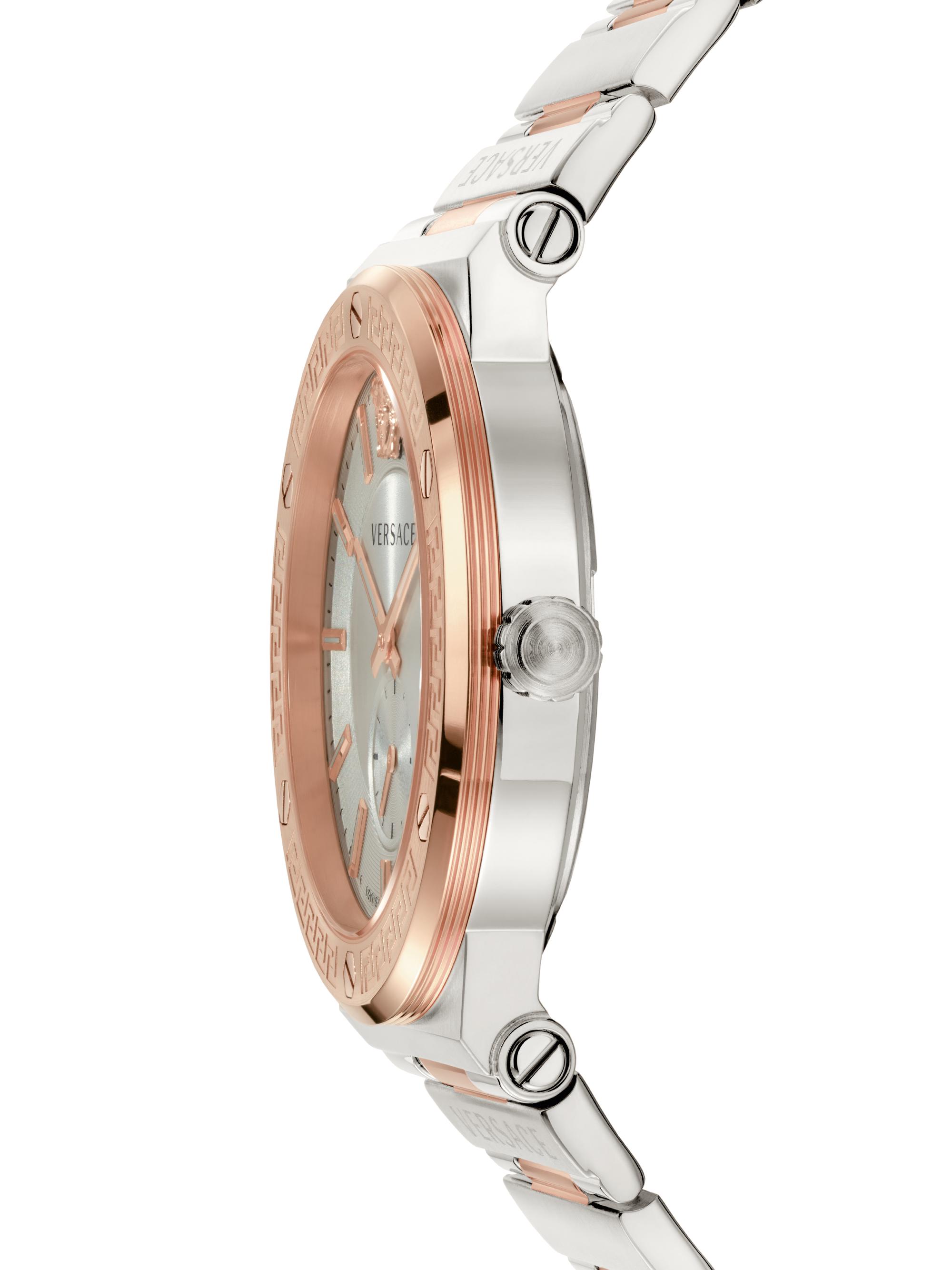 Versace Greca Logo Two-Tone Stainless Steel Watch | Saks  display picture 3