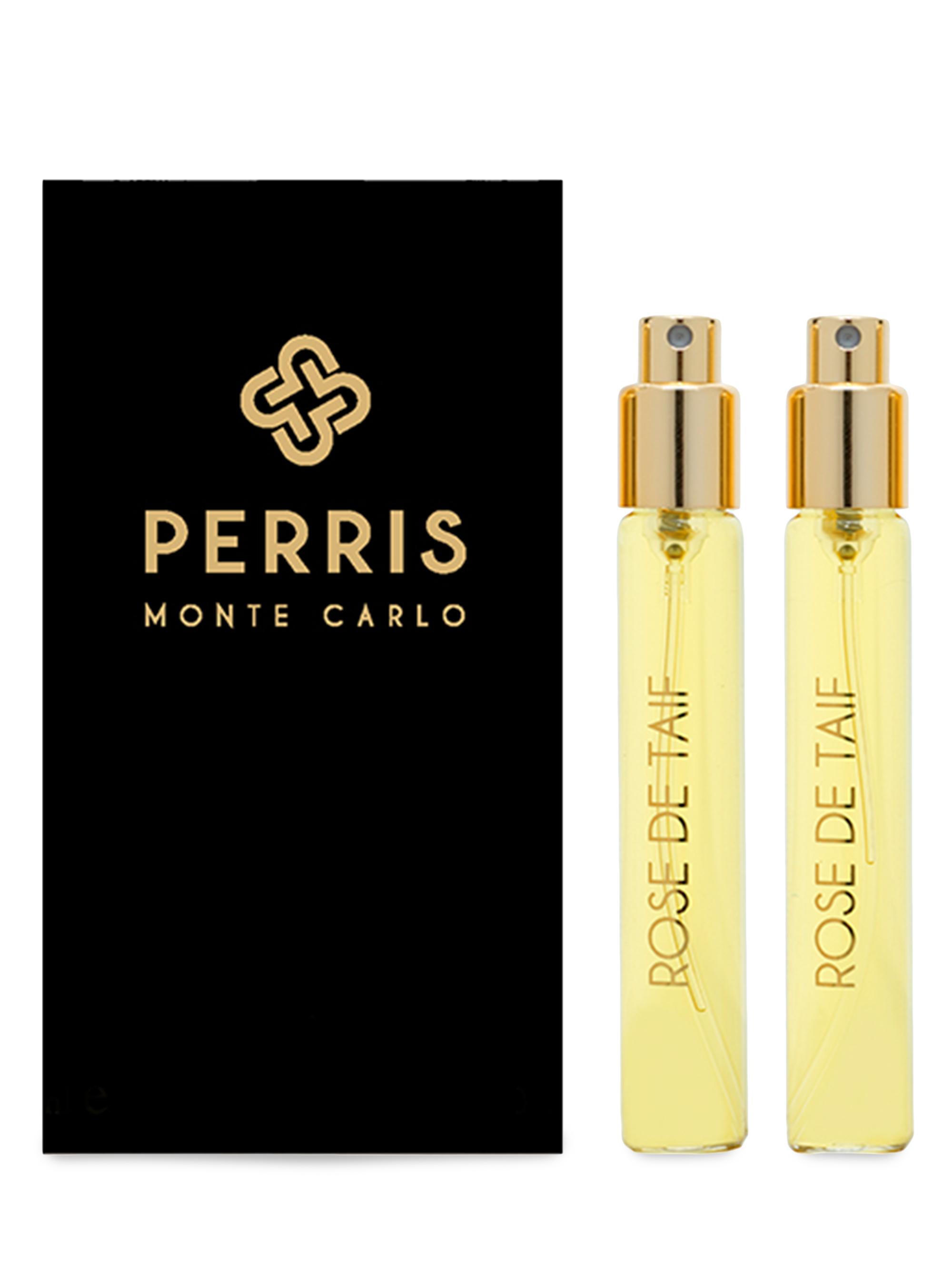 Perris Monte Carlo Rose de Taif Extrait de Parfum 2-Piece Travel Spray Refill Set
