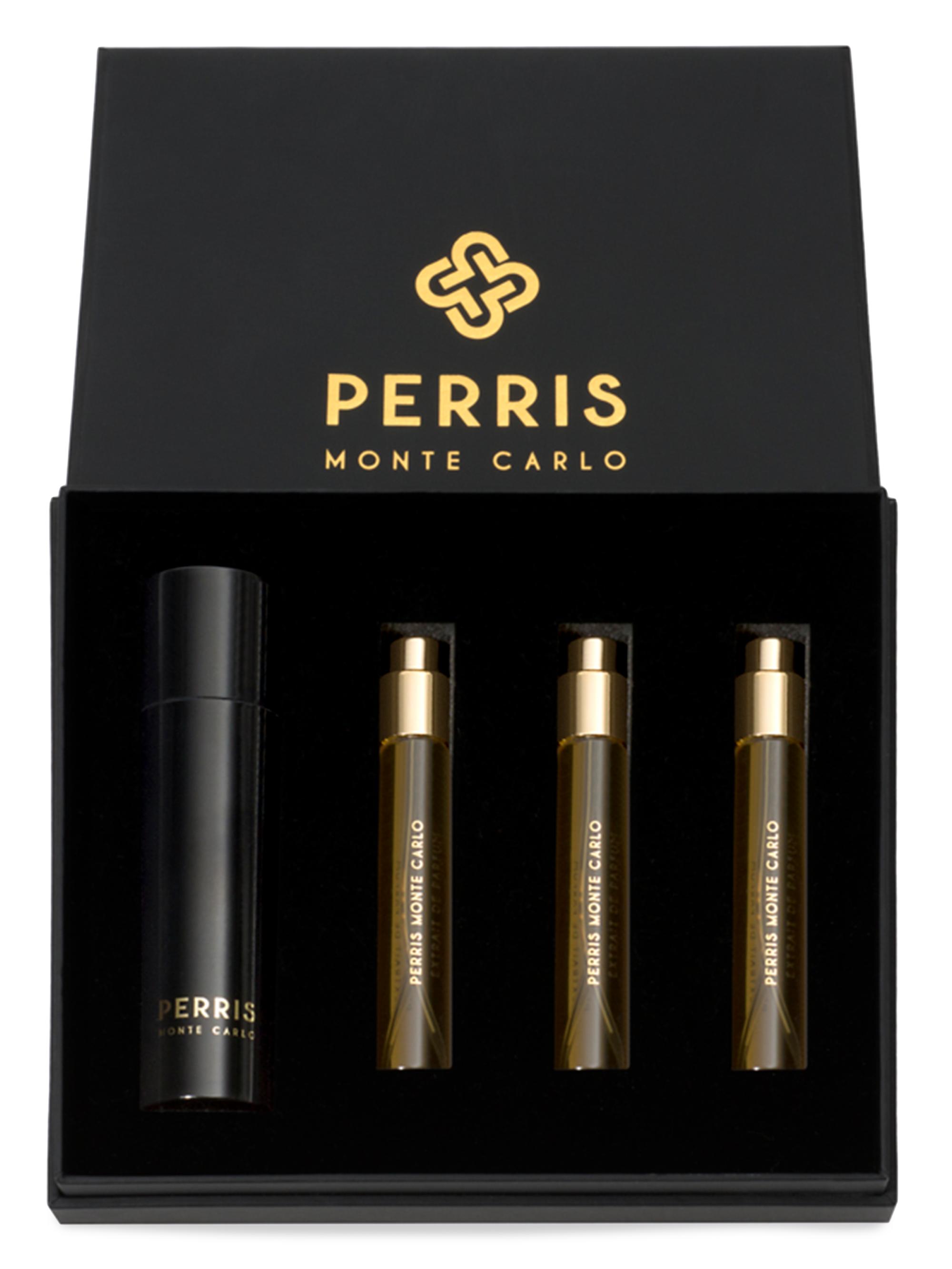 Perris Monte Carlo Women's Ylang Nosy Be Extrait de Parfum 5-Piece Travel Spray Set