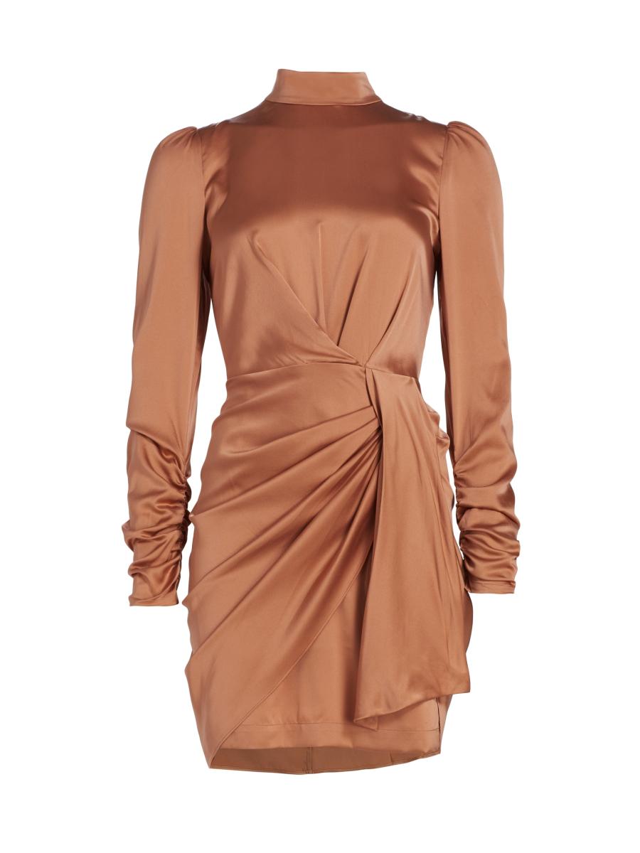 zimmermann silk drape dress Zimmermann Silk Drape Dress