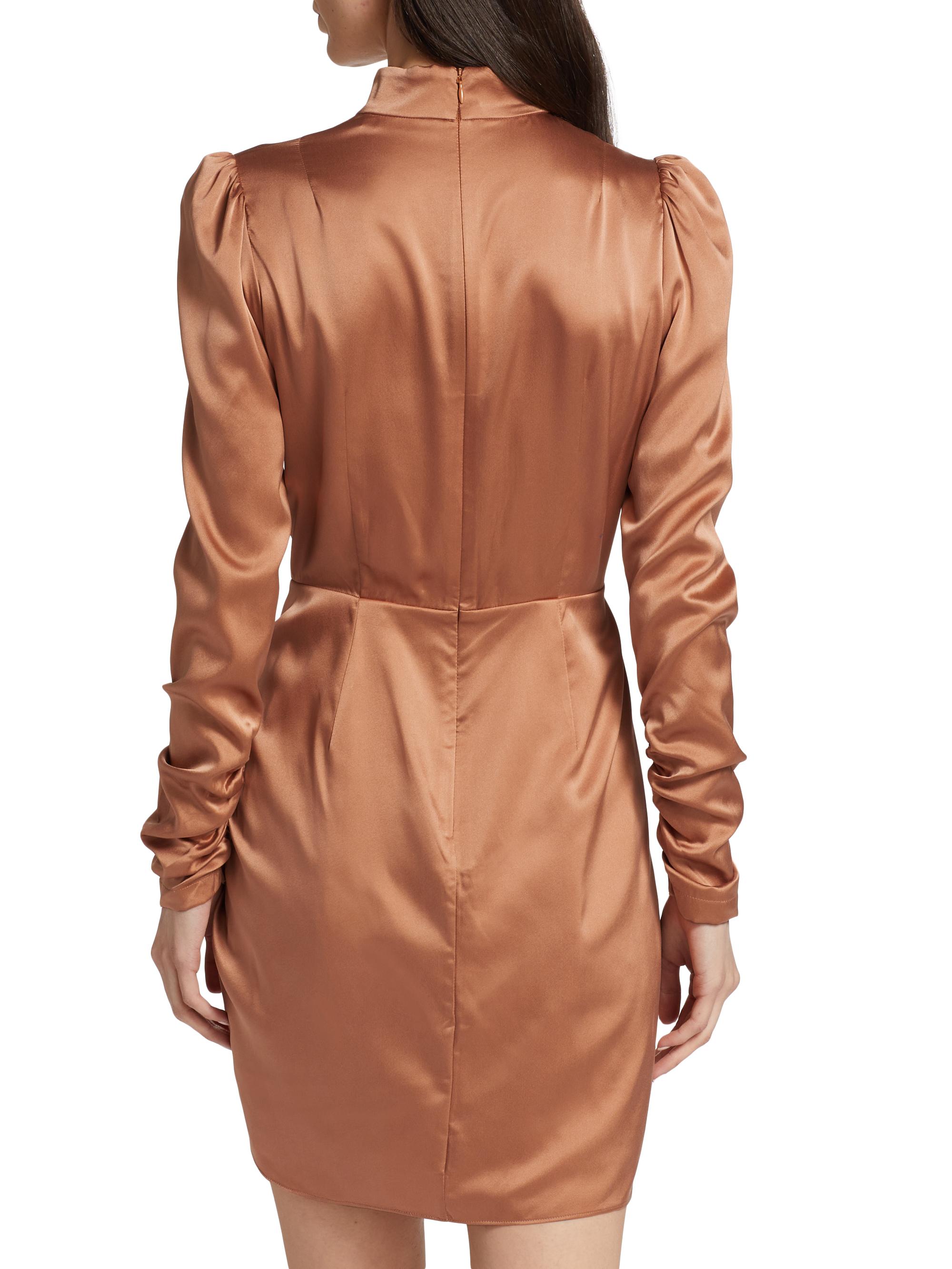 Zimmermann Draped Silk Minidress | Saks Fifth Avenue