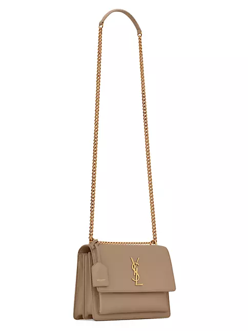 Yves Saint Laurent, Bags, Ysl Green Crossbody W Gold Chain From Paris 28  Edition