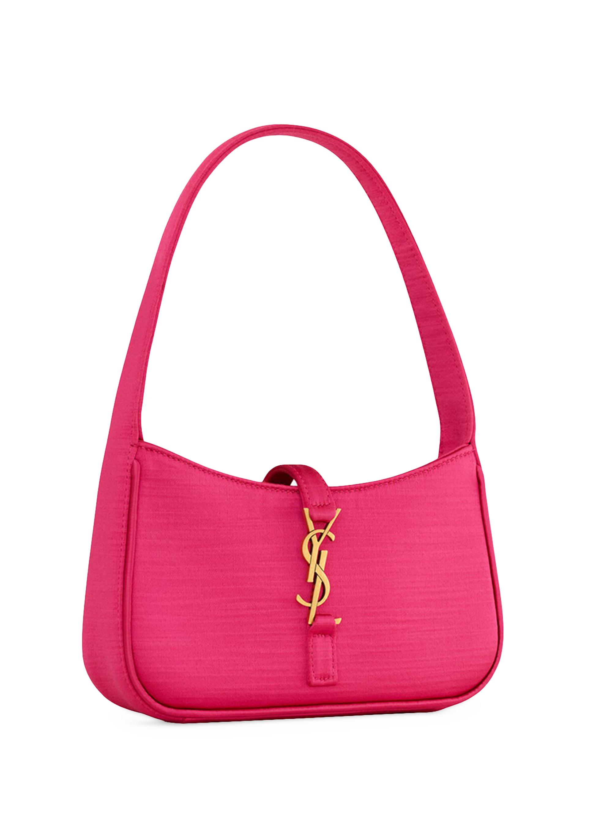 Saint Laurent Le 5 A 7 Mini Hobo Bag in Satin | Saks Fifth Avenue