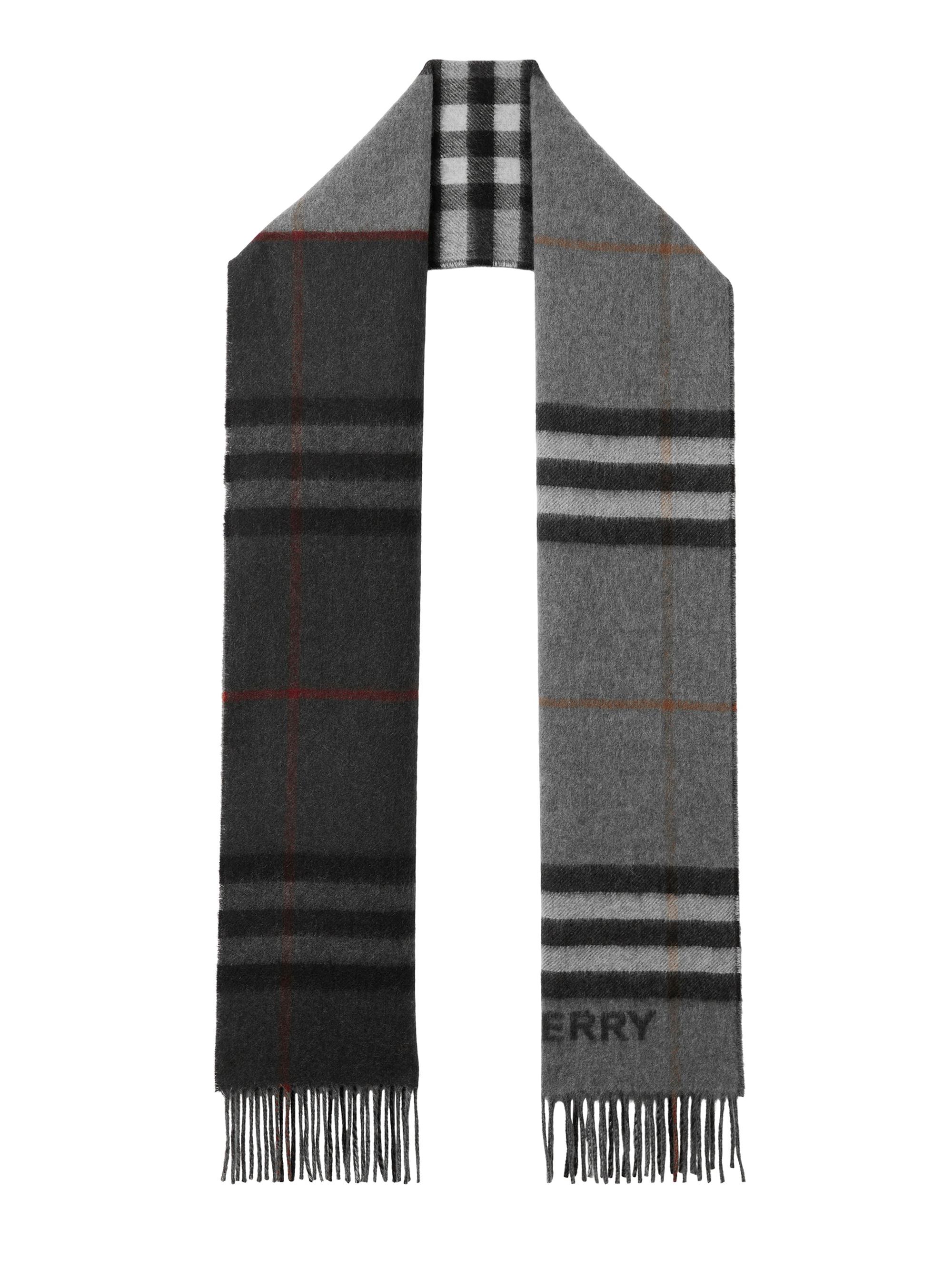 Burberry Check Silk-Blend Scarf | Saks Fifth Avenue