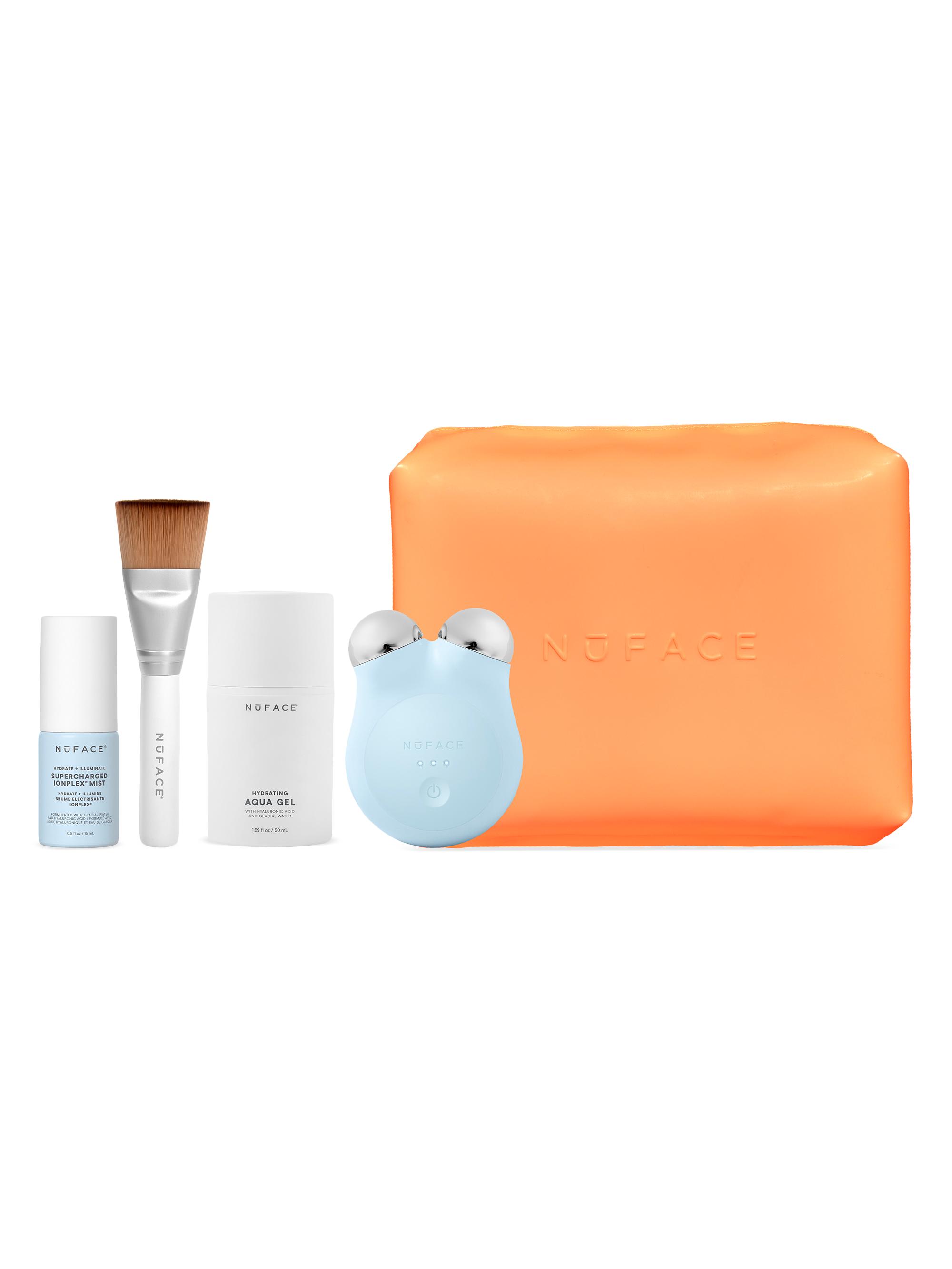 NuFace Women's MINI+ Supercharged 5-Piece Skincare Routine
