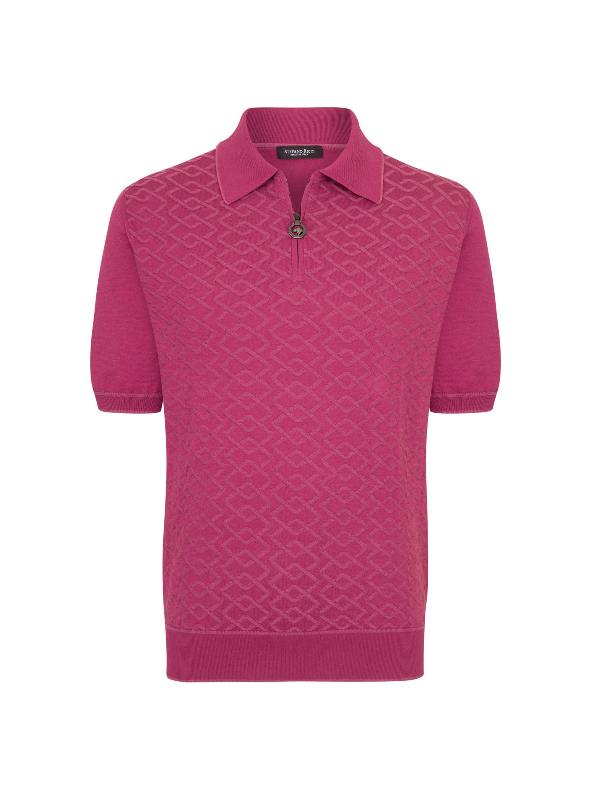 Stefano Ricci Men's Polo Sweater - Pink