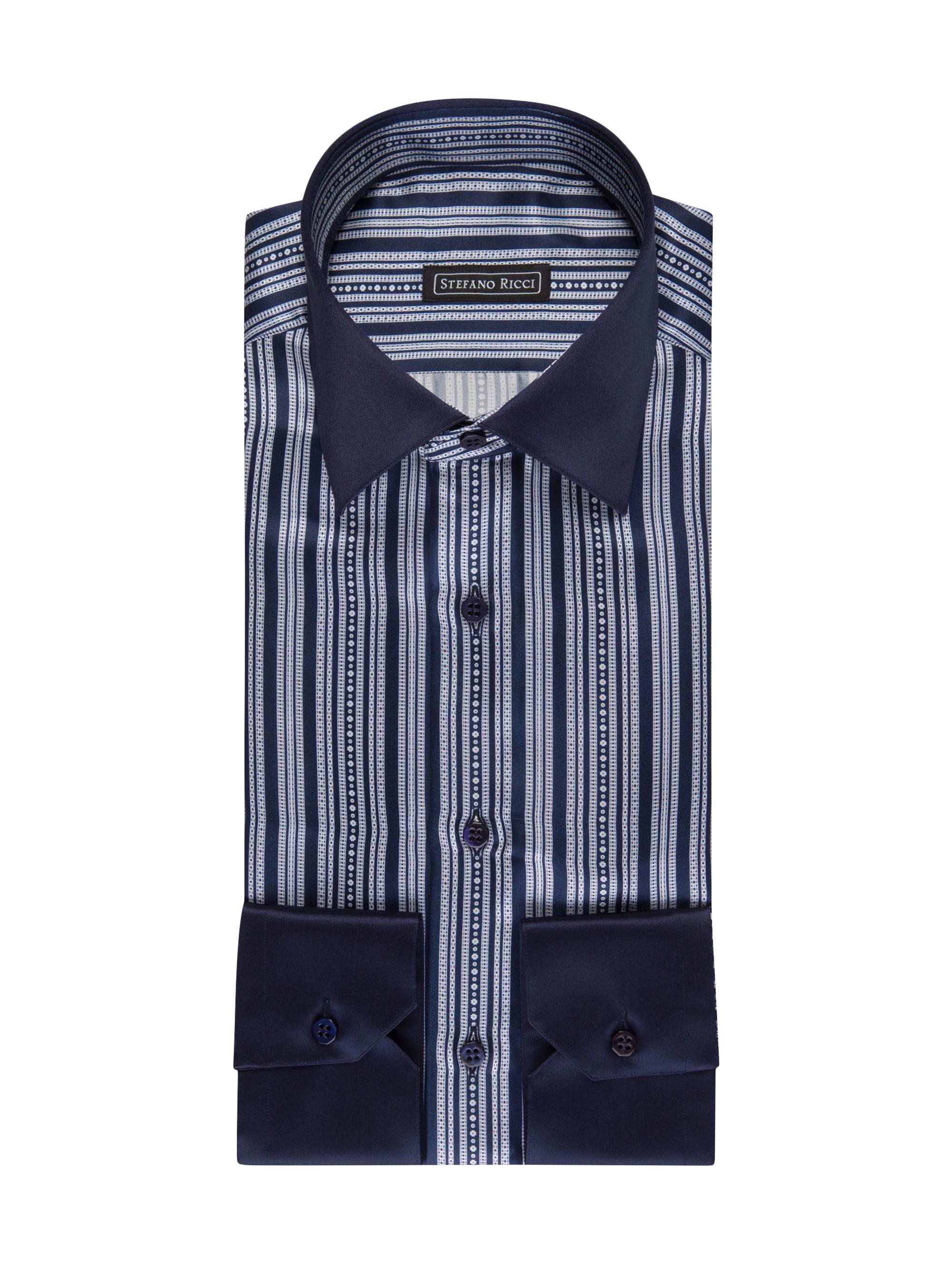 Stefano Ricci Handmade Silk Dress Shirt Saks Fifth Avenue