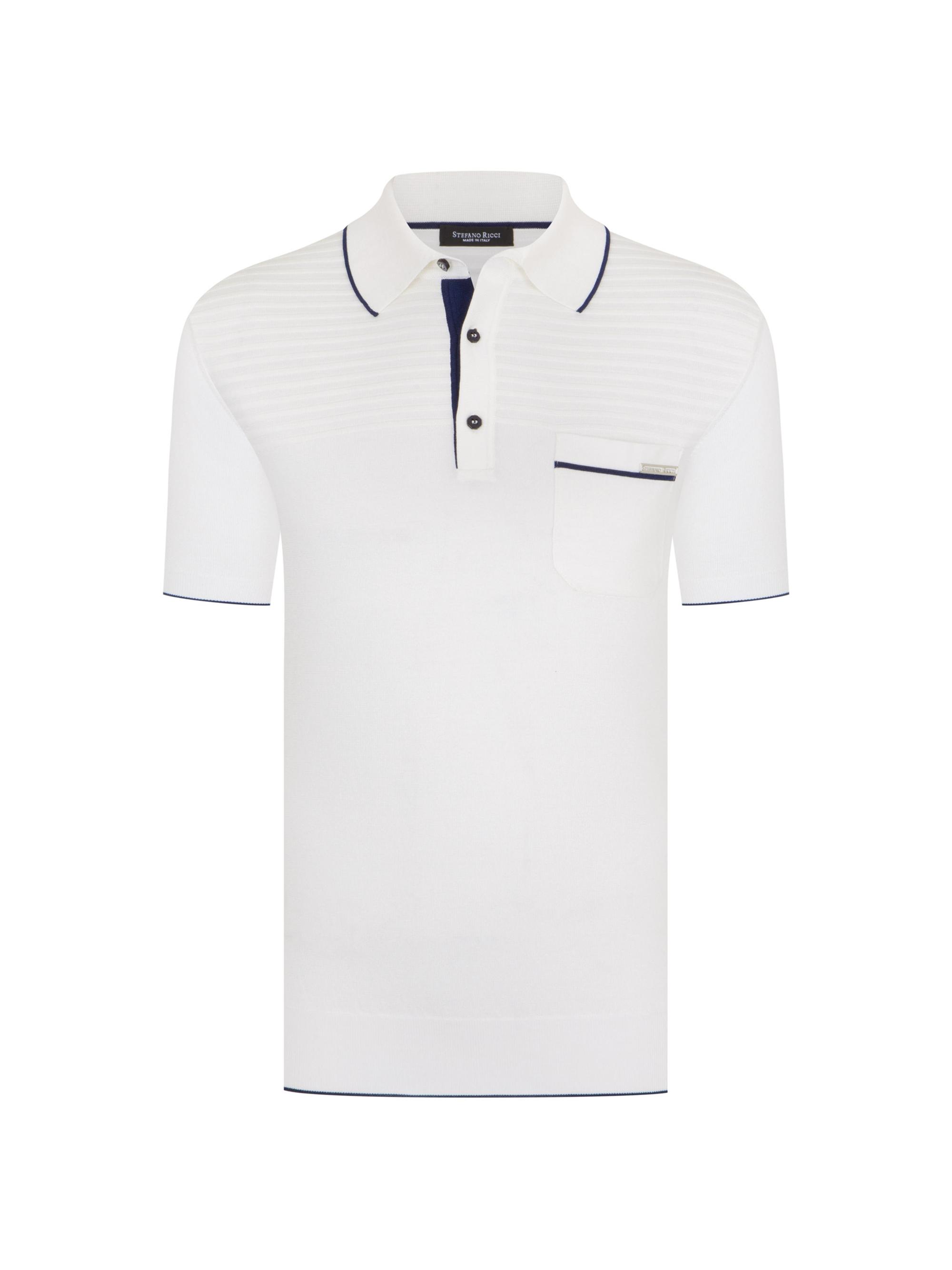 Stefano Ricci Men's Polo Shirt - White