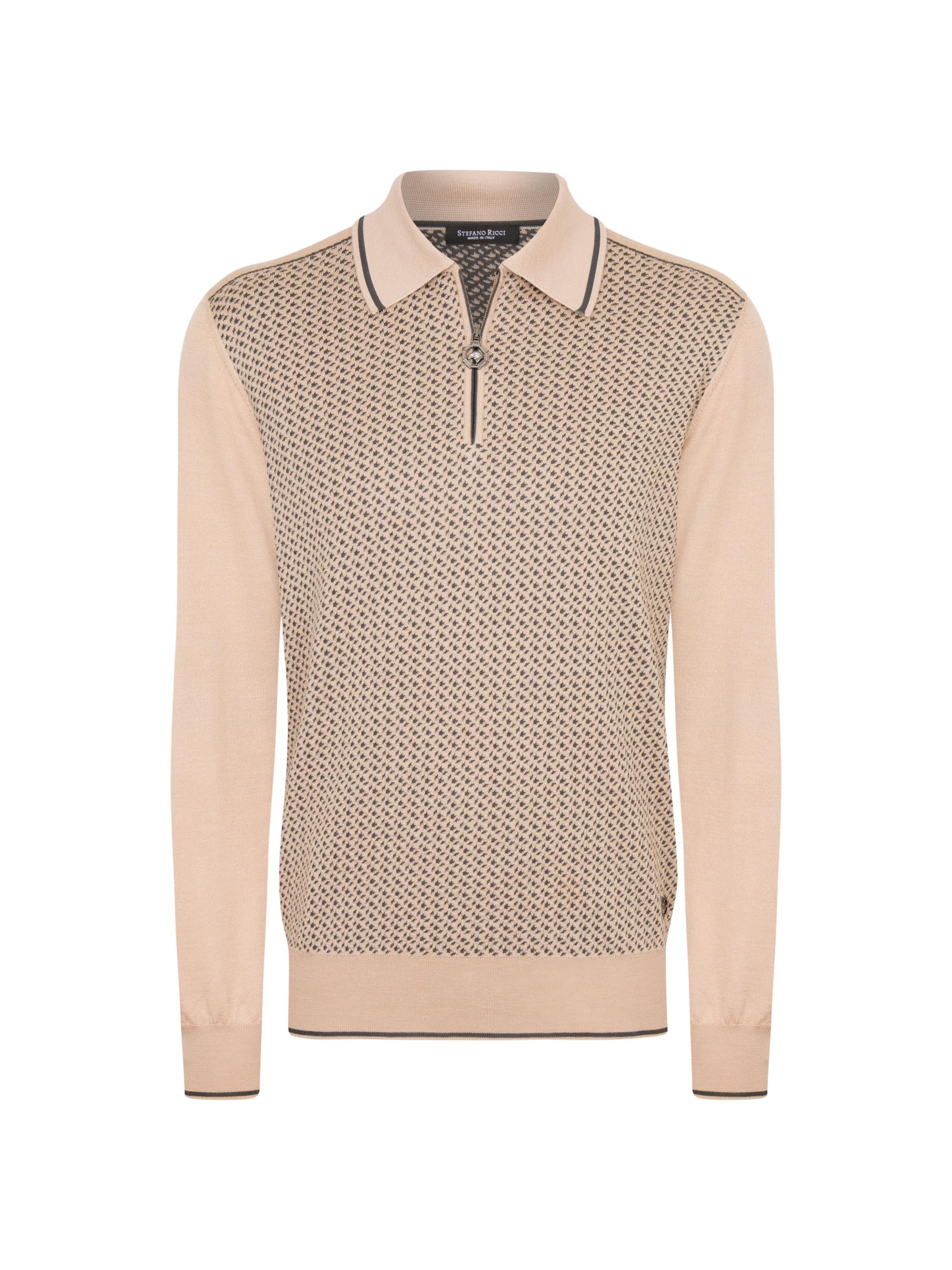 Stefano Ricci Men's Polo Sweater - Beige