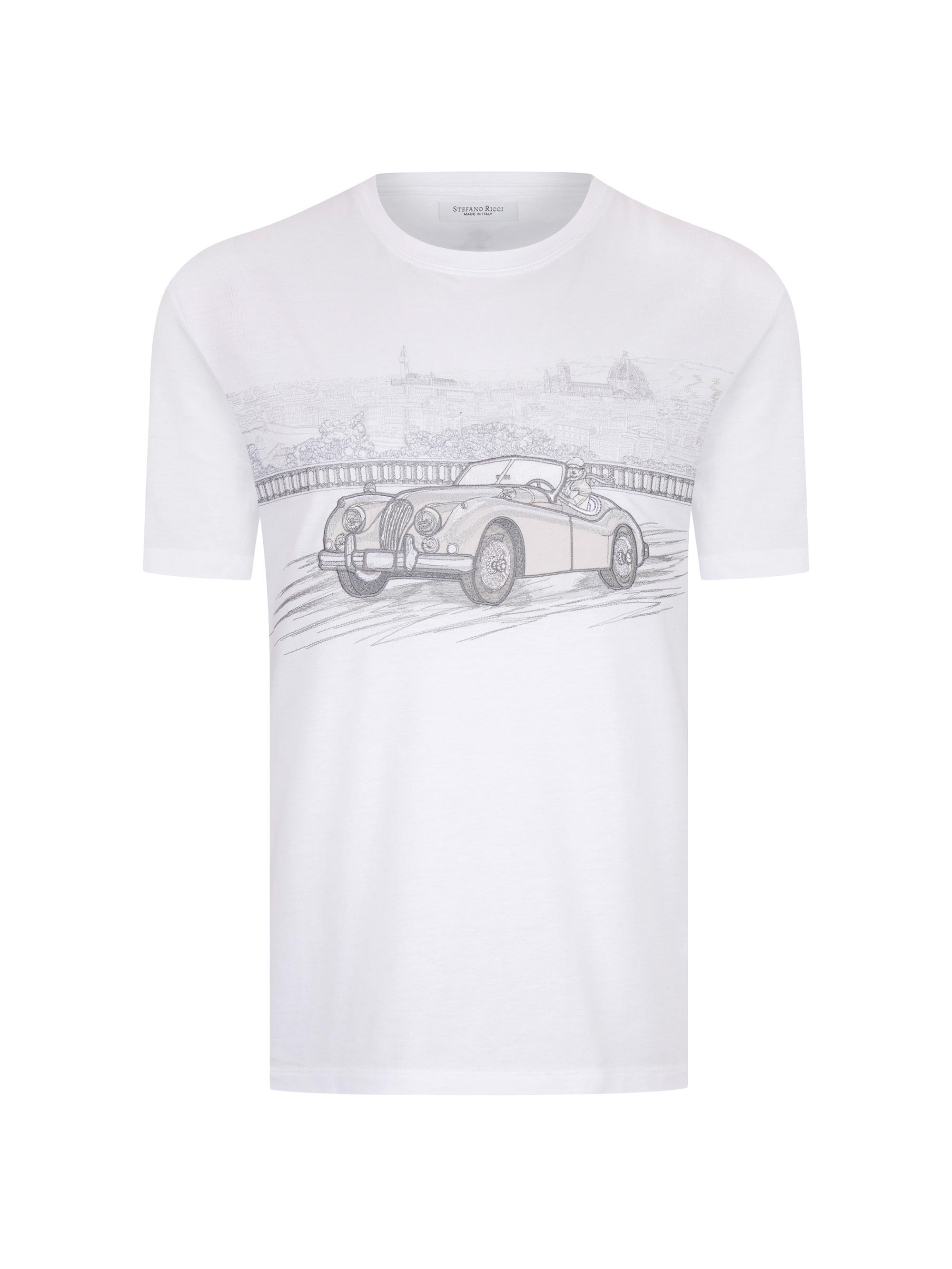 Stefano Ricci Men's T-Shirt - White