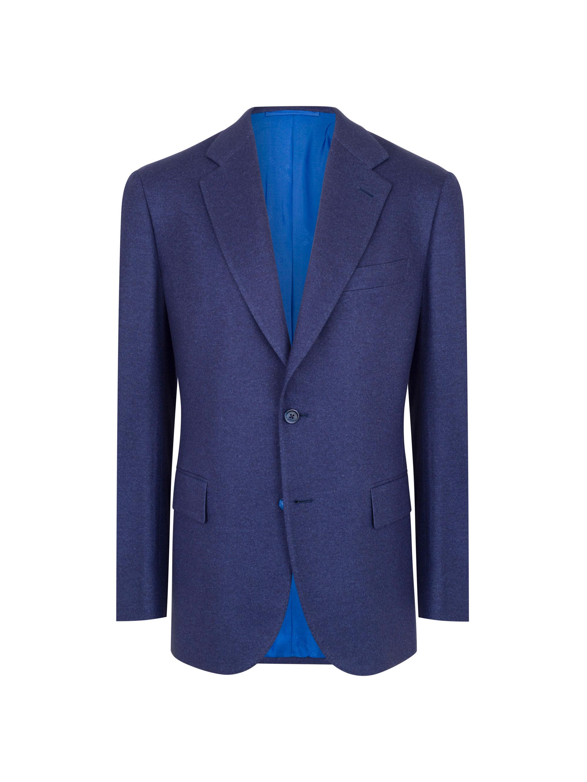 Stefano Ricci Men's Woven Jacket 2 Buttons - Blue