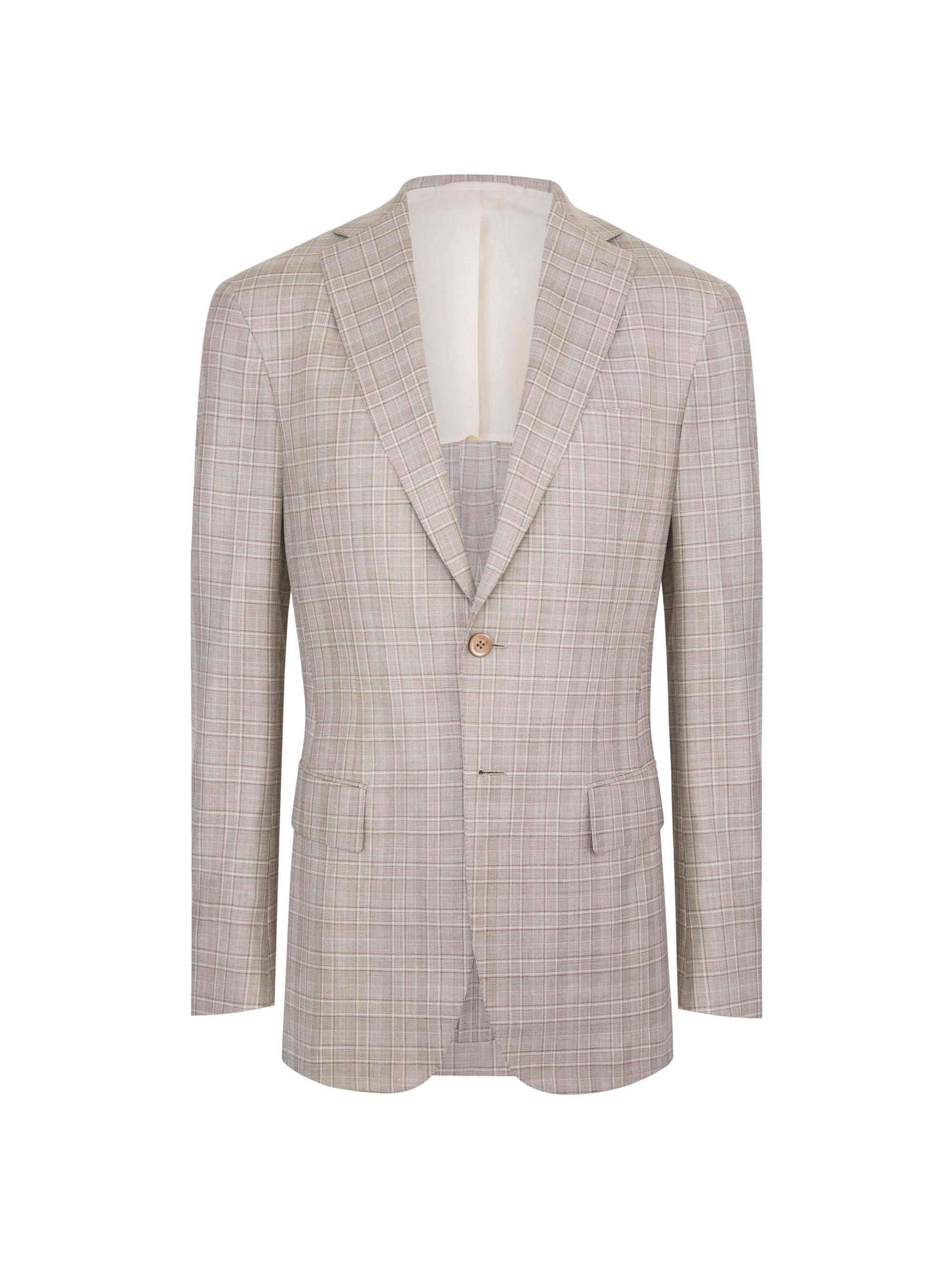 Stefano Ricci Men's Woven Jacket 2 Buttons - Beige