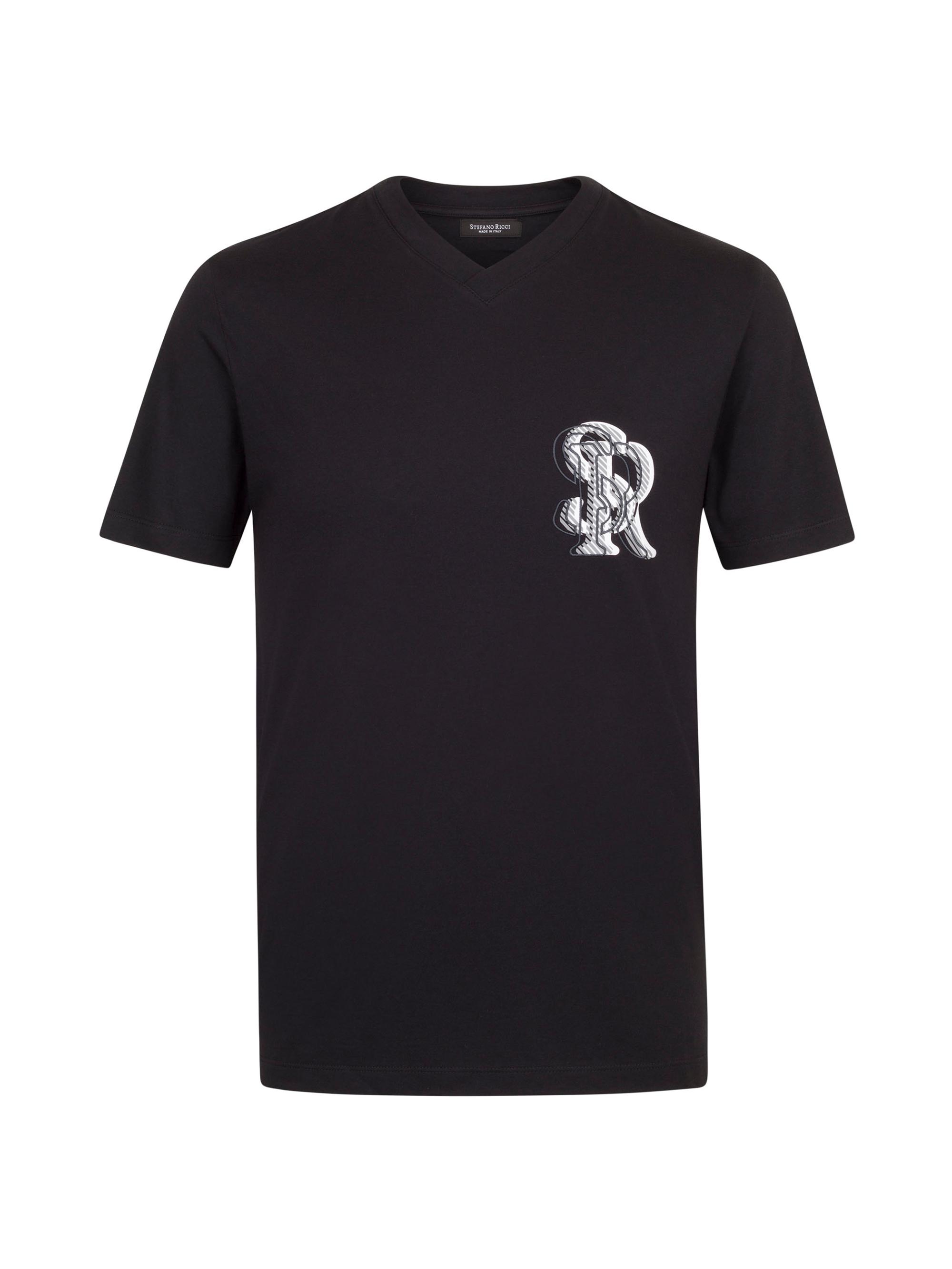 Stefano Ricci Men's T-Shirt - Black