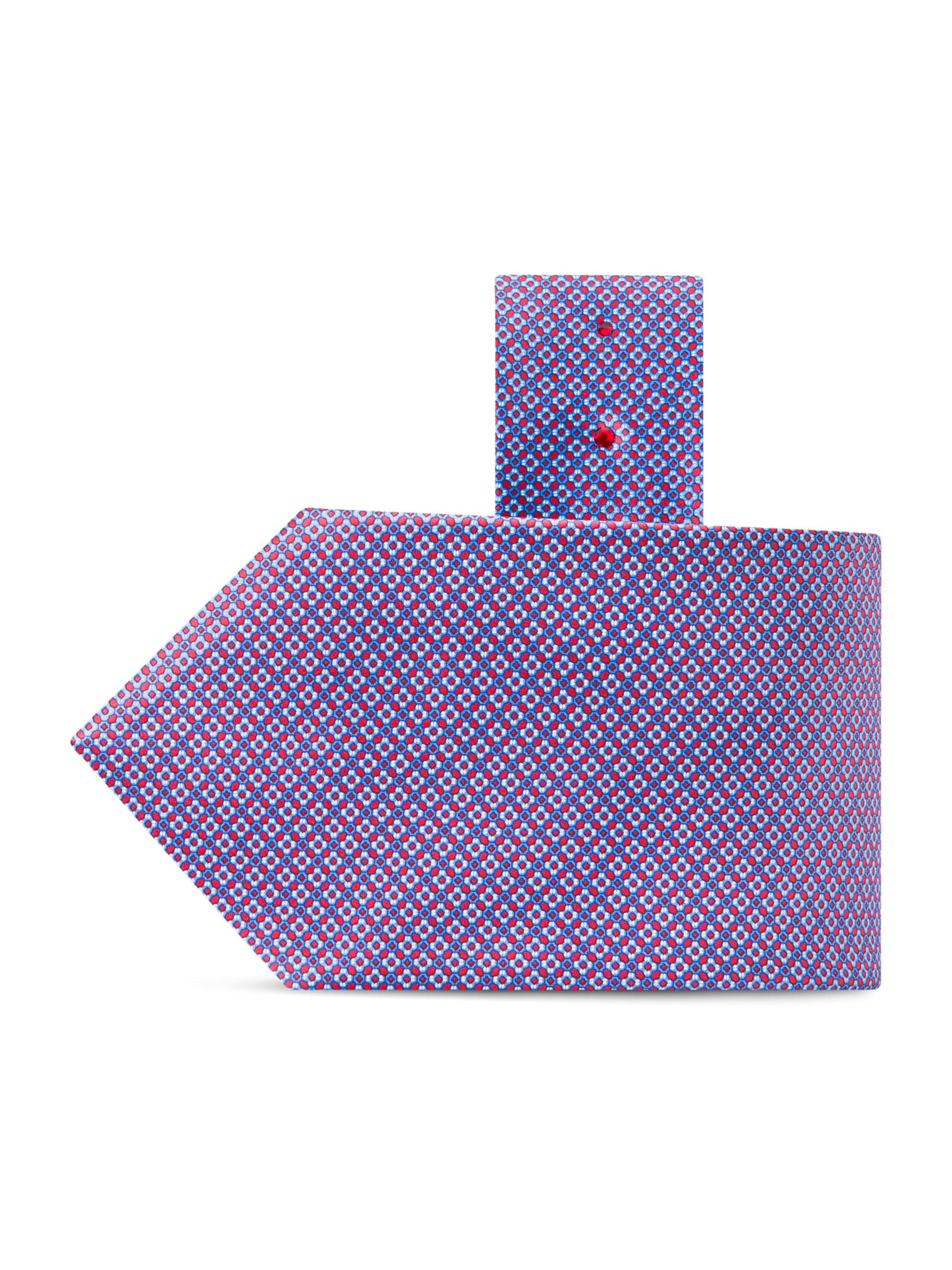 Stefano Ricci Men's Luxury Printed Silk Tie - Bright Red