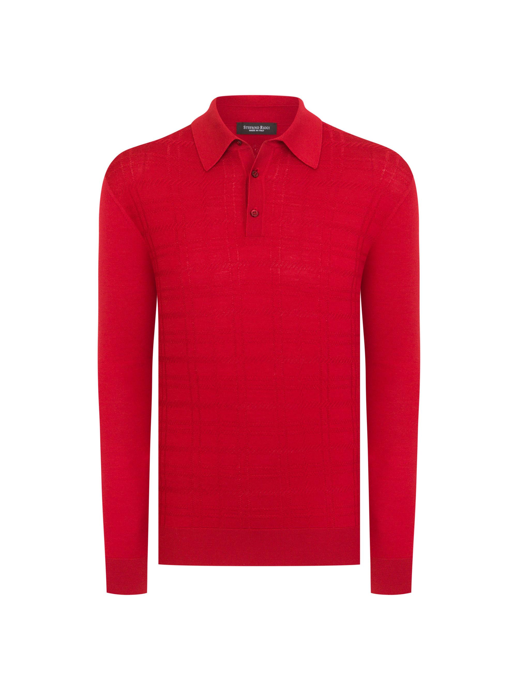Stefano Ricci Men's Polo Sweater - Red