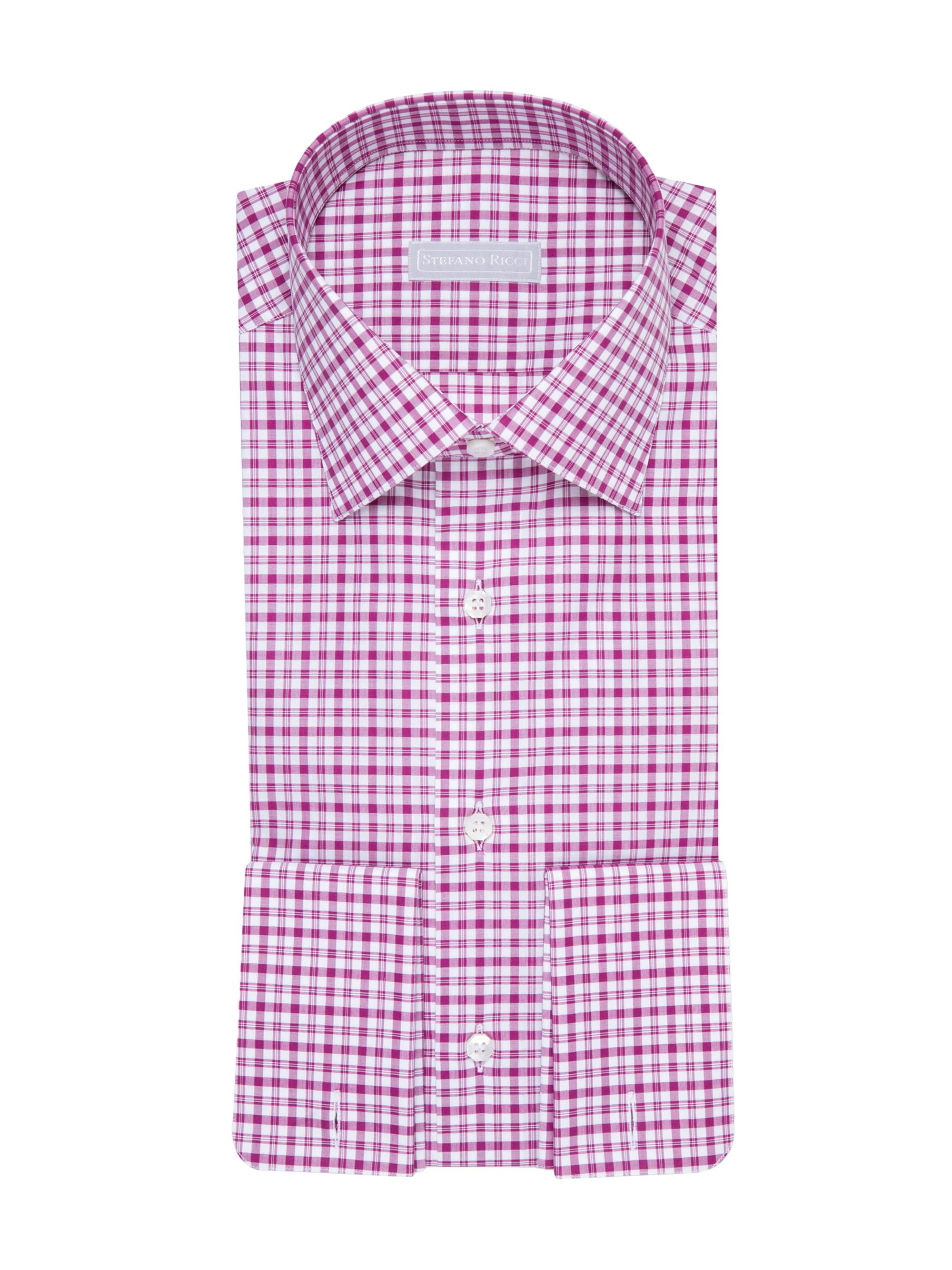Stefano Ricci Men's Handmade Asti Shirt - Pink