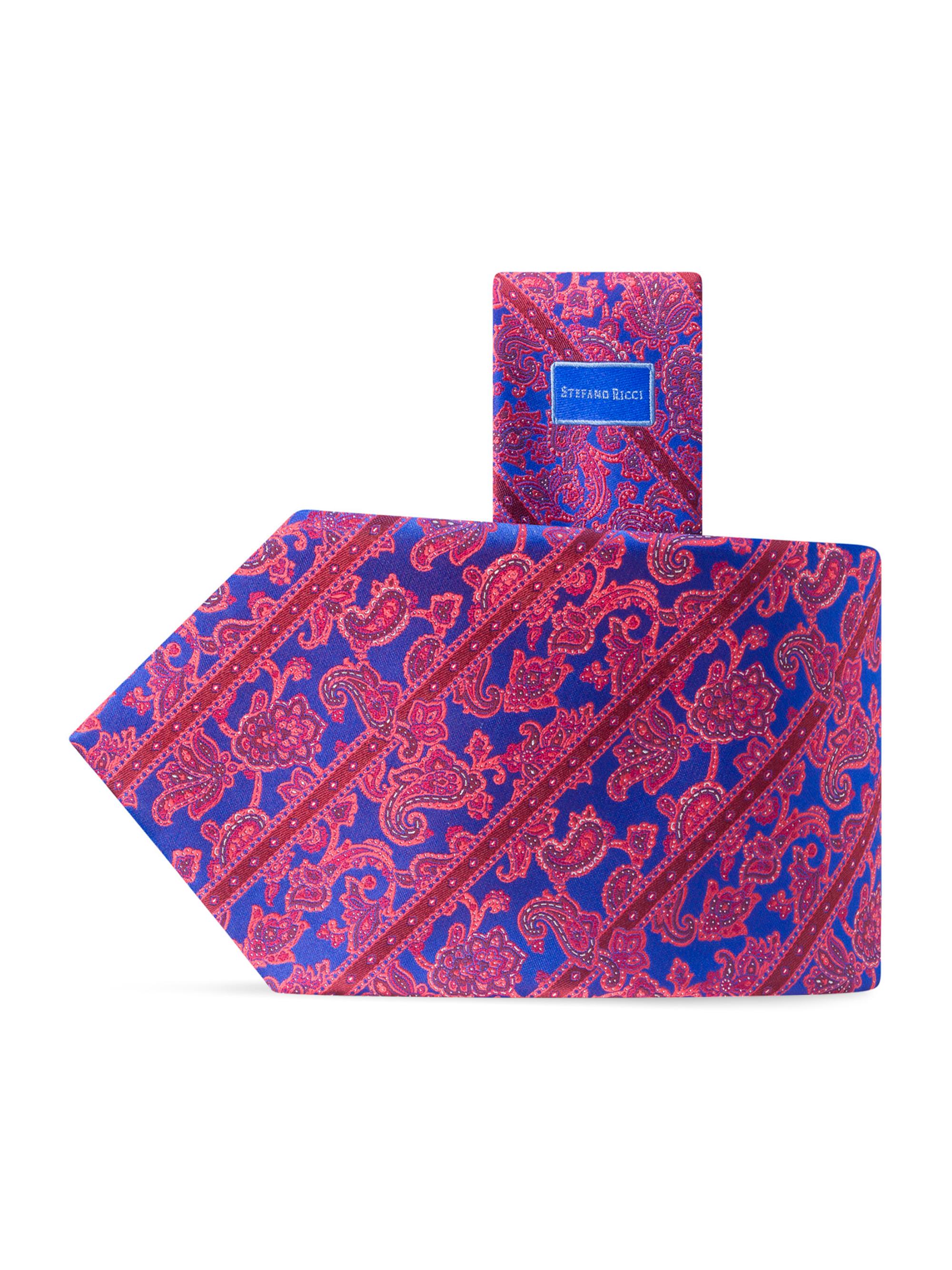 Stefano Ricci Men's Luxury Woven Silk Tie - Pink