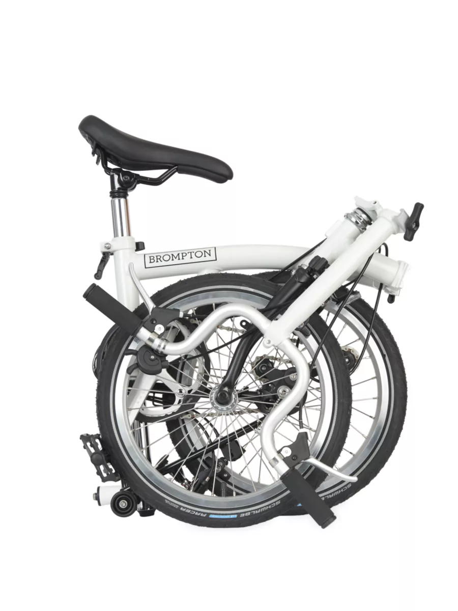 Shop Brompton Bikes The Brompton A Line Folding Bike | Saks Shop Brompton Bikes The Brompton A Line Folding Bike | Saks