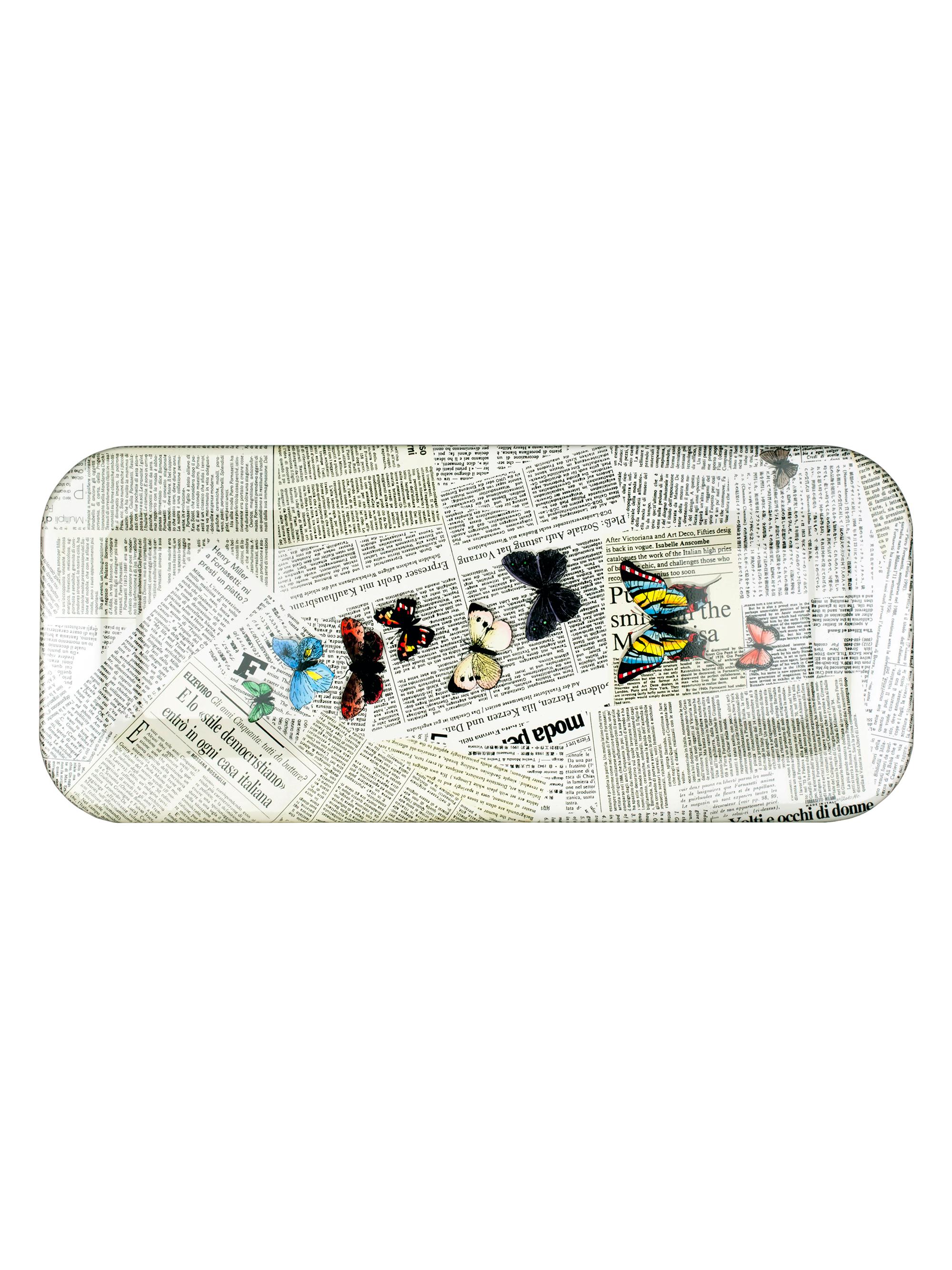 Fornasetti Ultime Notizie Color Tray