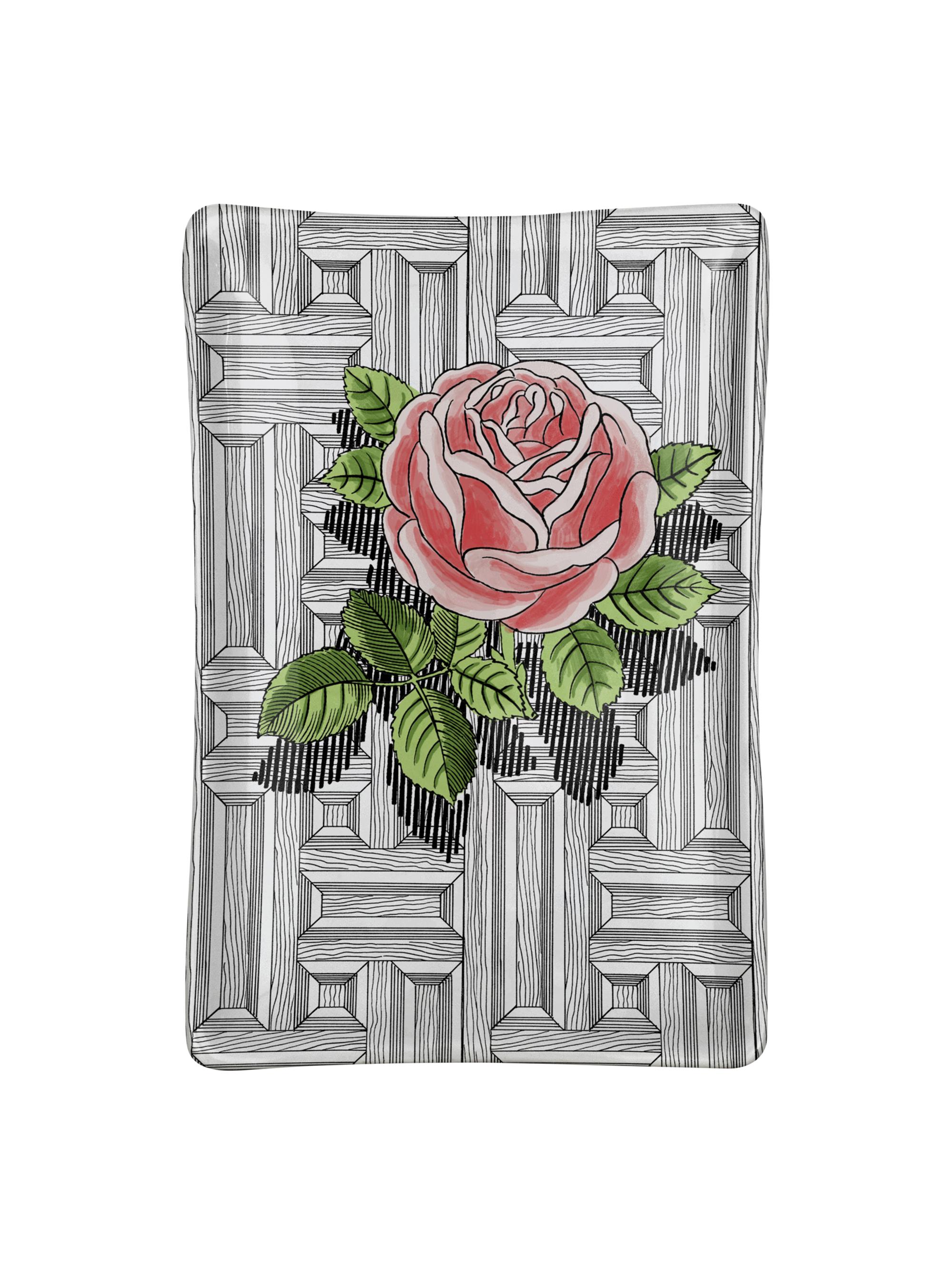 Fornasetti Flower Porcelain Ashtray