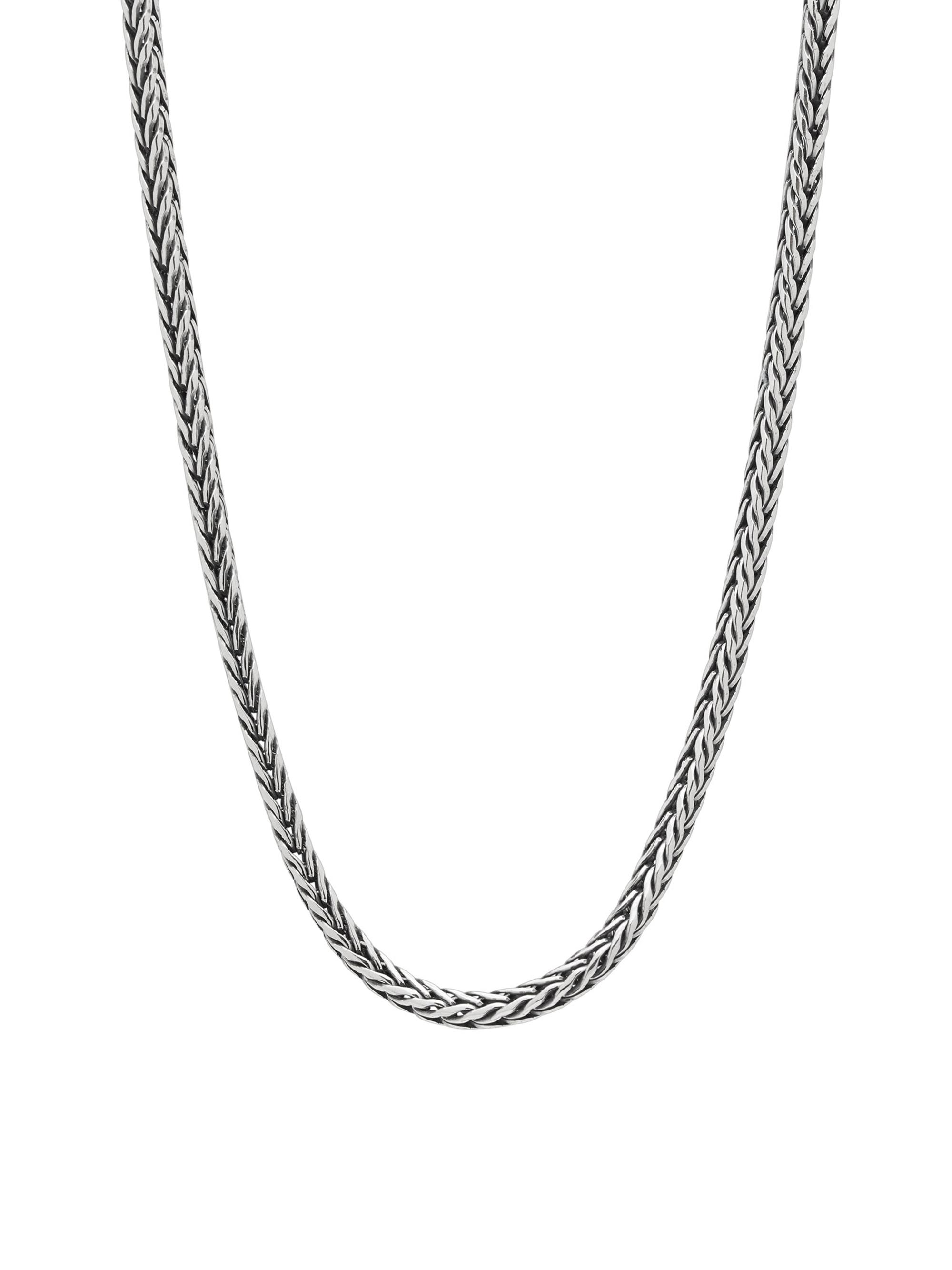 Konstantino Women's Sterling Silver Wheat Chain Necklace