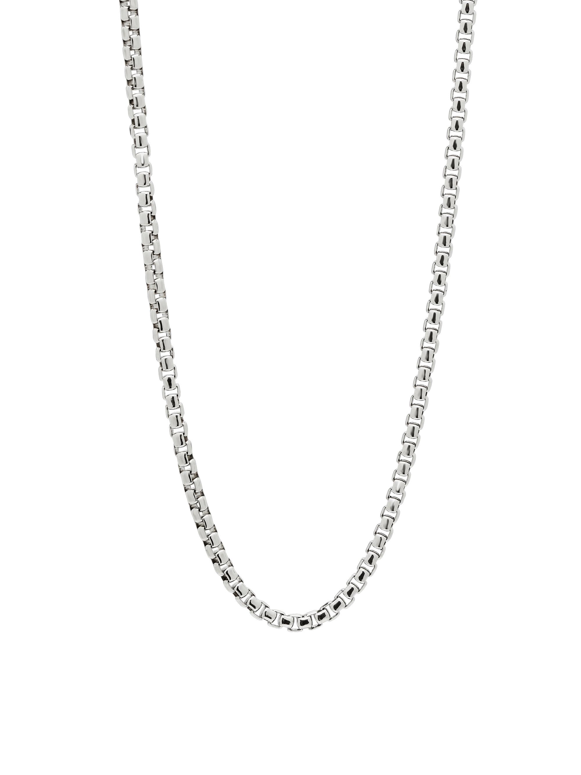 Konstantino Women's Sterling Silver Box Chain Necklace