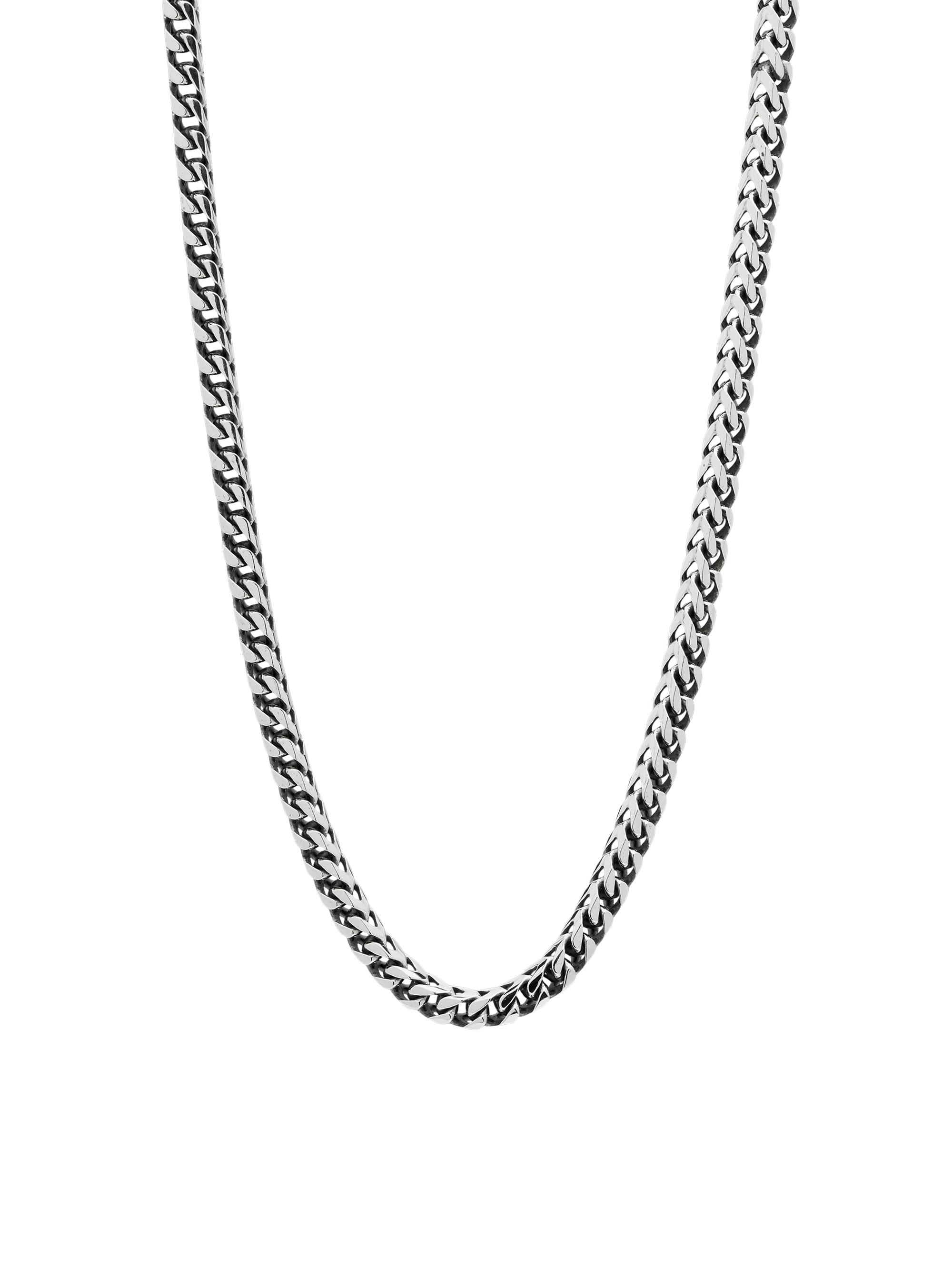 Konstantino Women's Sterling Silver Curb Chain Necklace