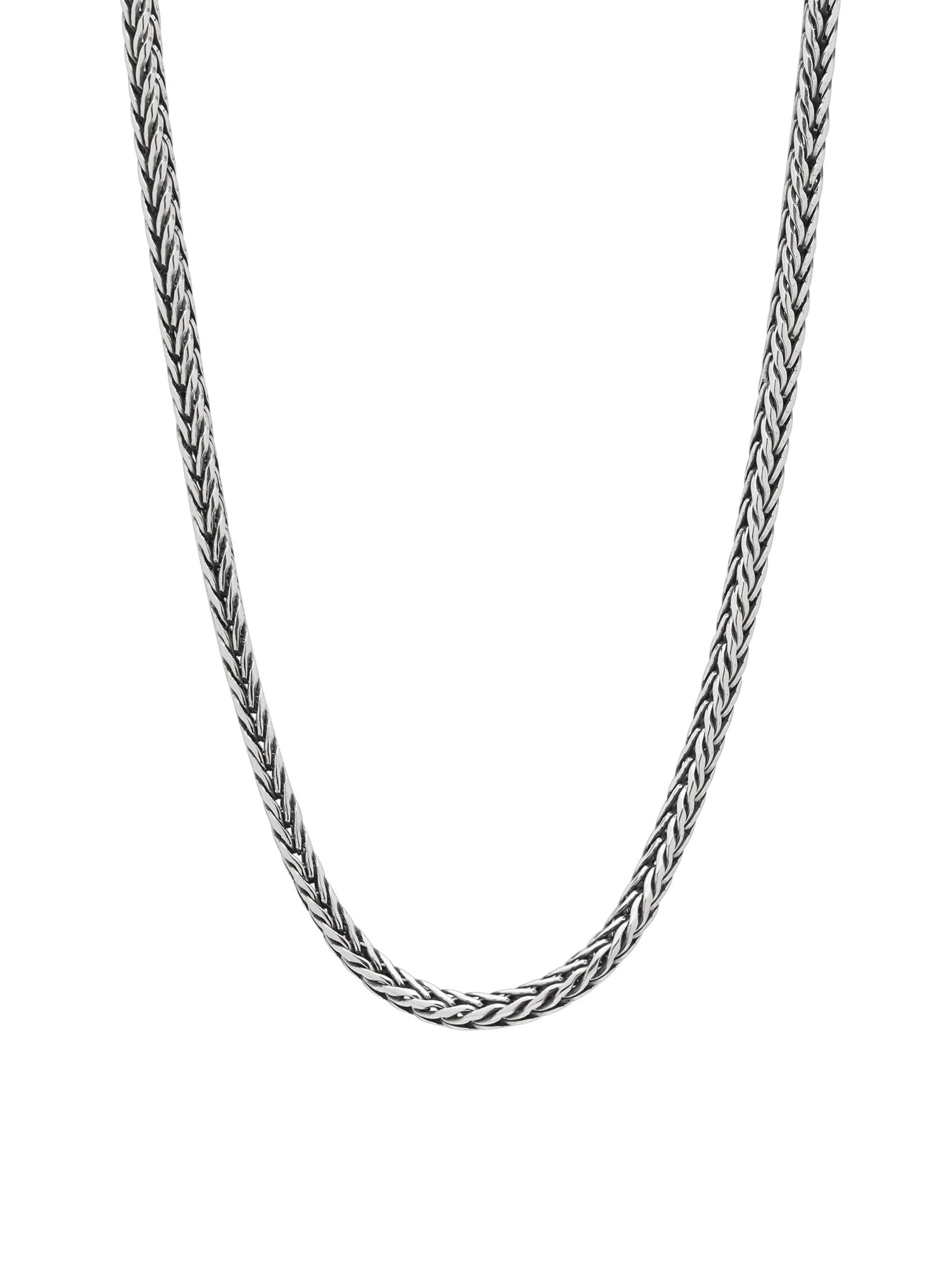 Konstantino Women's Sterling Silver Wheat Chain Necklace