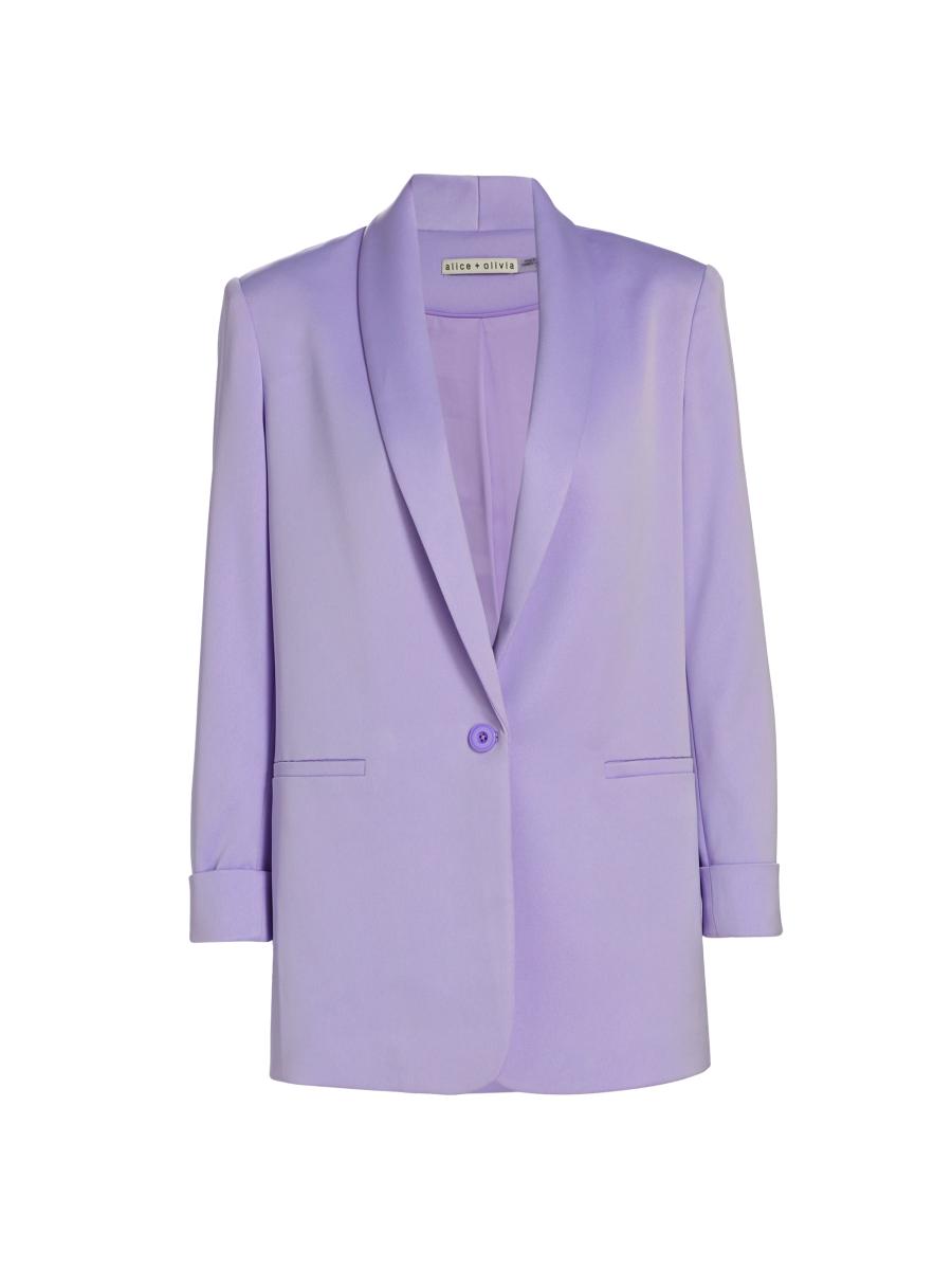 Alice + Olivia Yuriko Shawl-Lapel Jacket | Saks Fifth Avenue