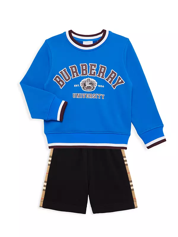 Shop Burberry Baby Boy's Nolen Check Shorts | Saks Fifth Avenue