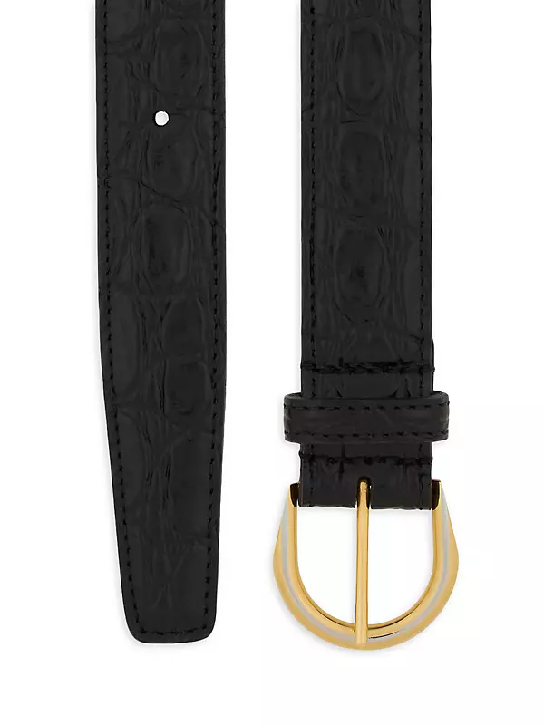 Black Belt With Gold Buckle Belt for Children Boys Belts Brass Buckle Belt  Girls Leather Belt Leather Belt for Kids 