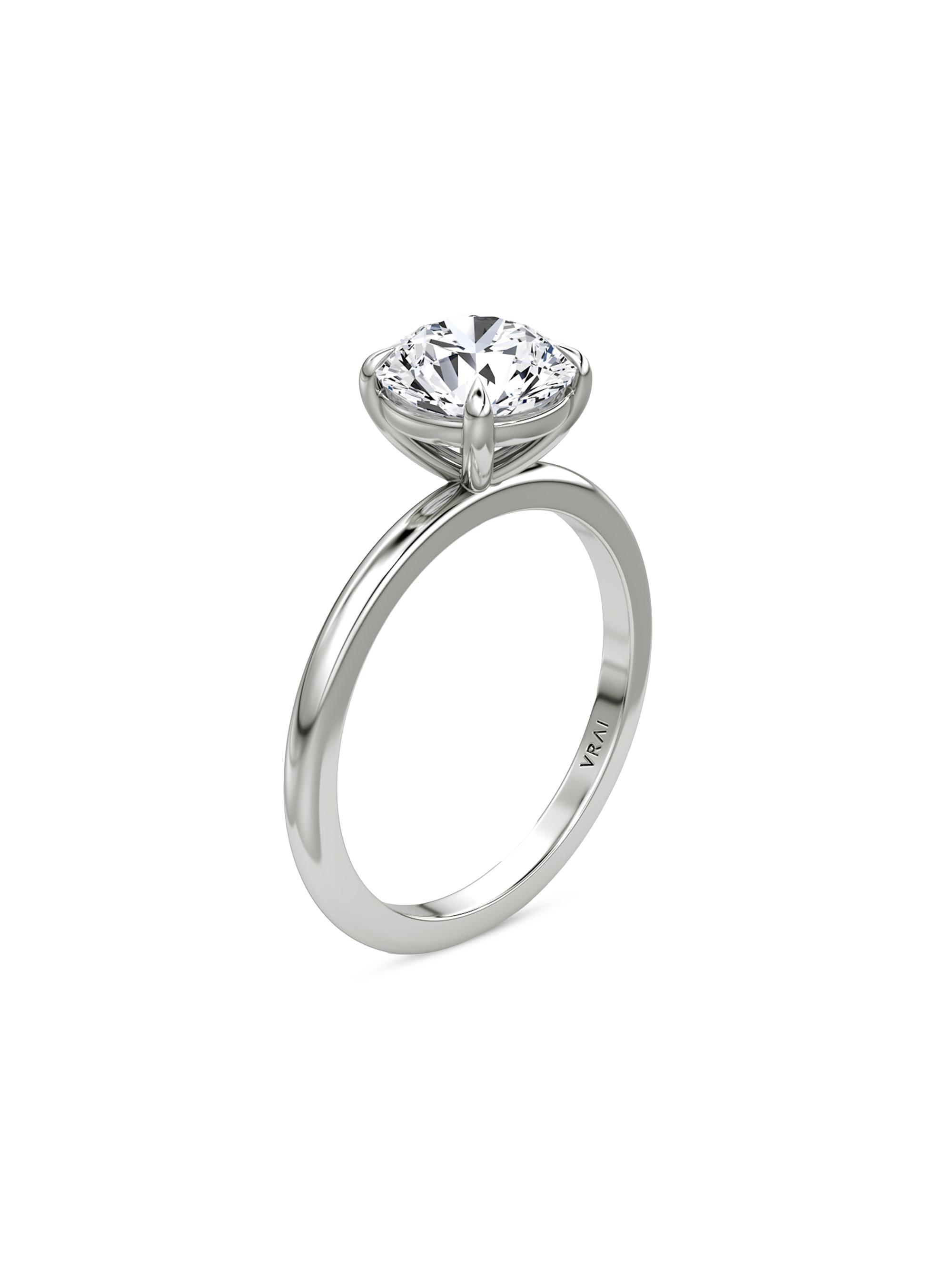VRAI Women's  x Saks Platinum & Lab-Grown Diamond Solitaire Engagement Ring/1.00-2.00 TCW - 1.5 Tcw