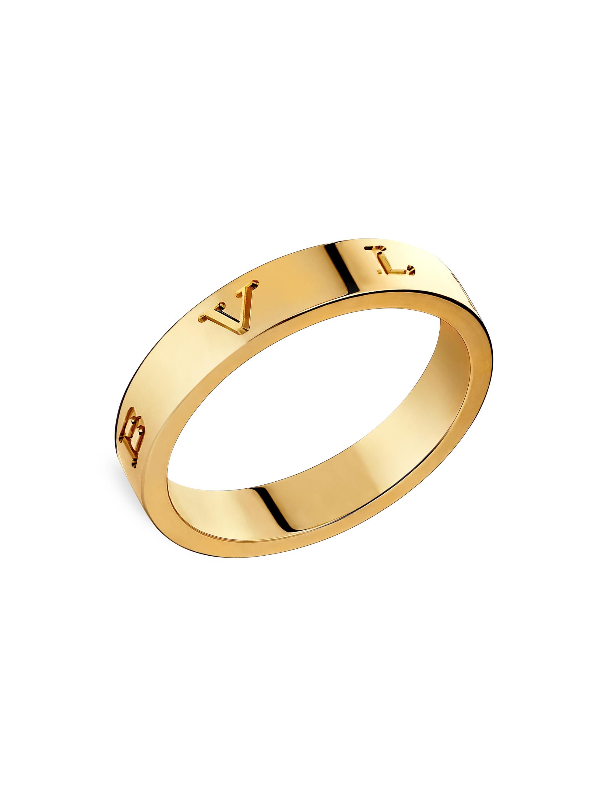 BVLGARI Women's B. zero1 18K Yellow Gold Logo Ring - Yellow Gold